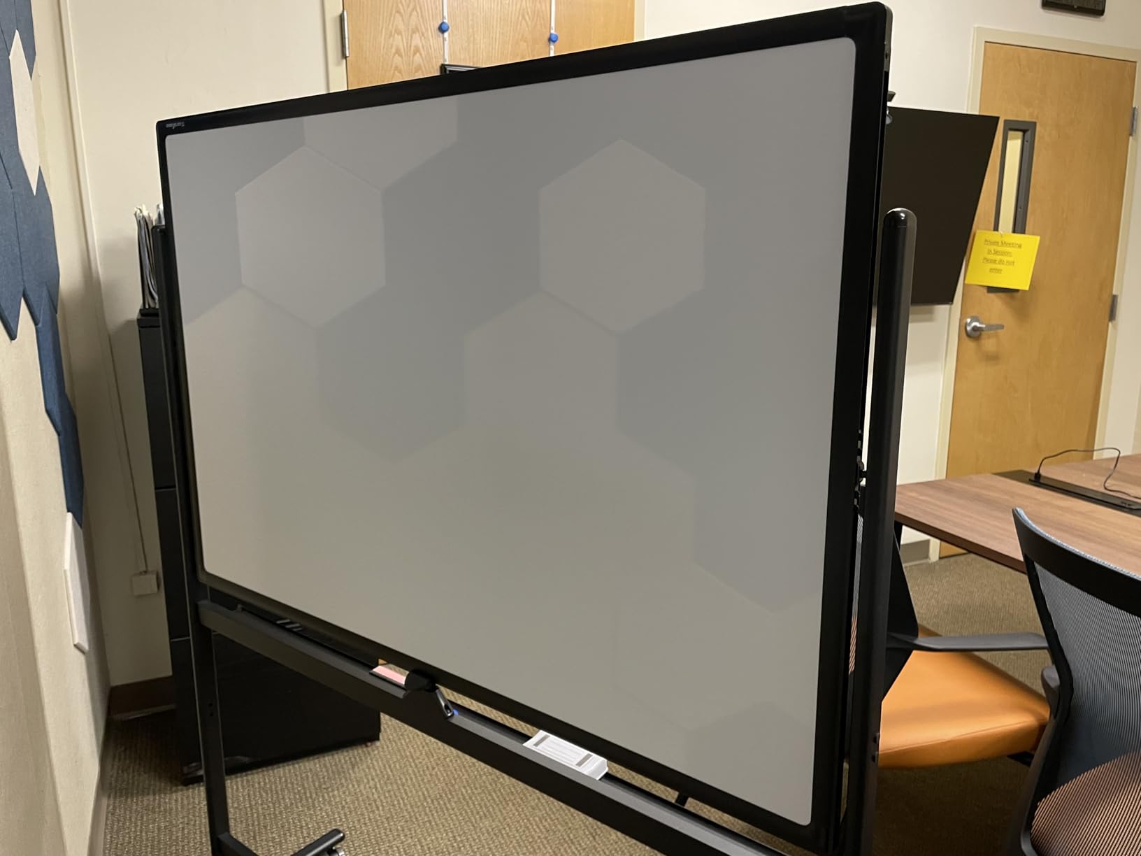 Tankee Rolling Whiteboard 48x32 Large White Board Dry Erase Board on Wheels customer photo 2