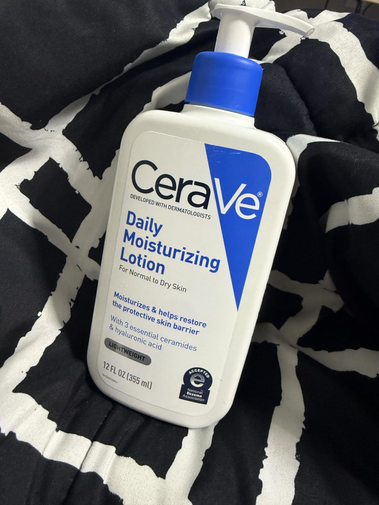 CeraVe Daily Moisturizing Lotion, Face and Body Lotion, Skin care, 19oz customer photo 1