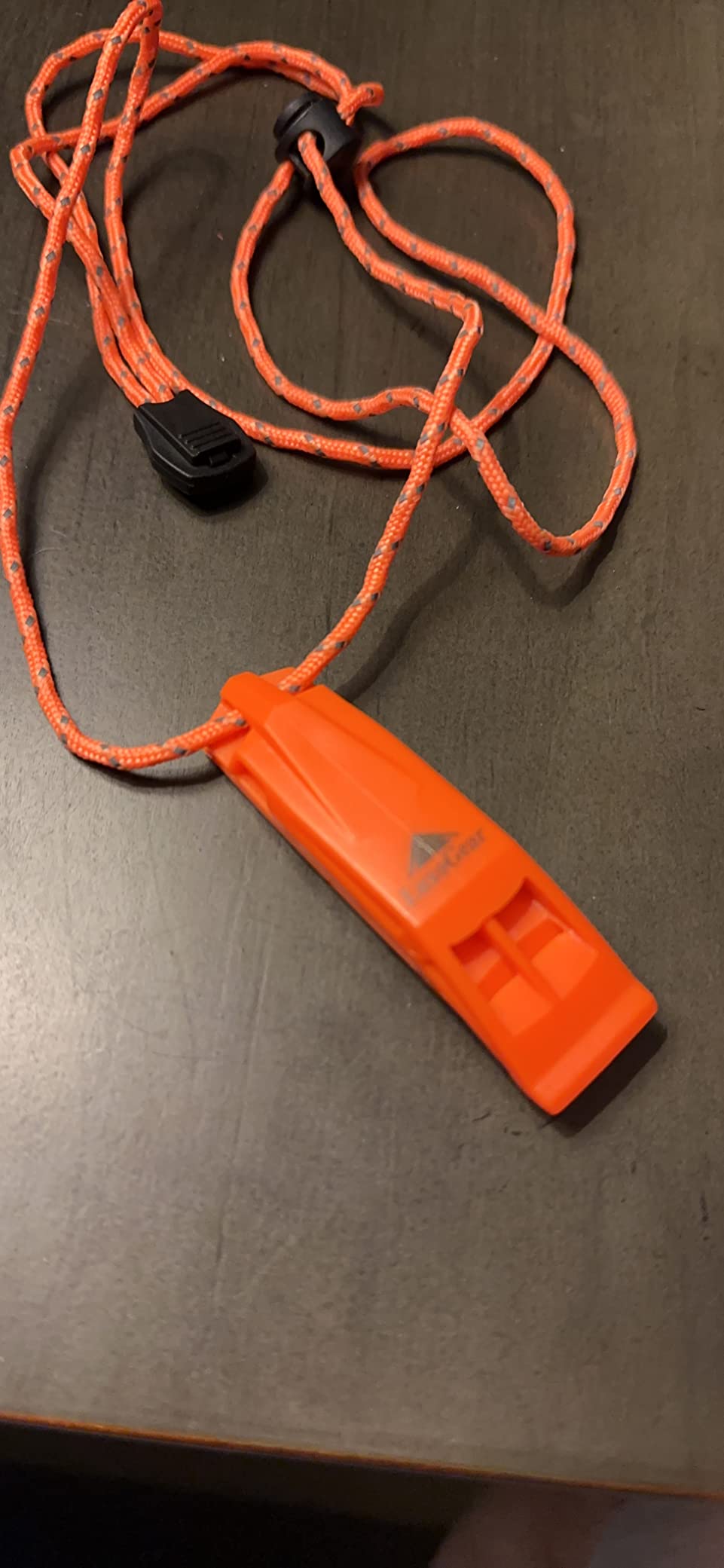 LuxoGear Emergency Whistles with Lanyard Safety Whistle Survival Shrill Loud Blast for Kayak Life Vest Jacket Boating Fishing Boat Camping Hiking Hunting Rescue Signaling Kids Lifeguard Plastic 2 Pack customer photo 2