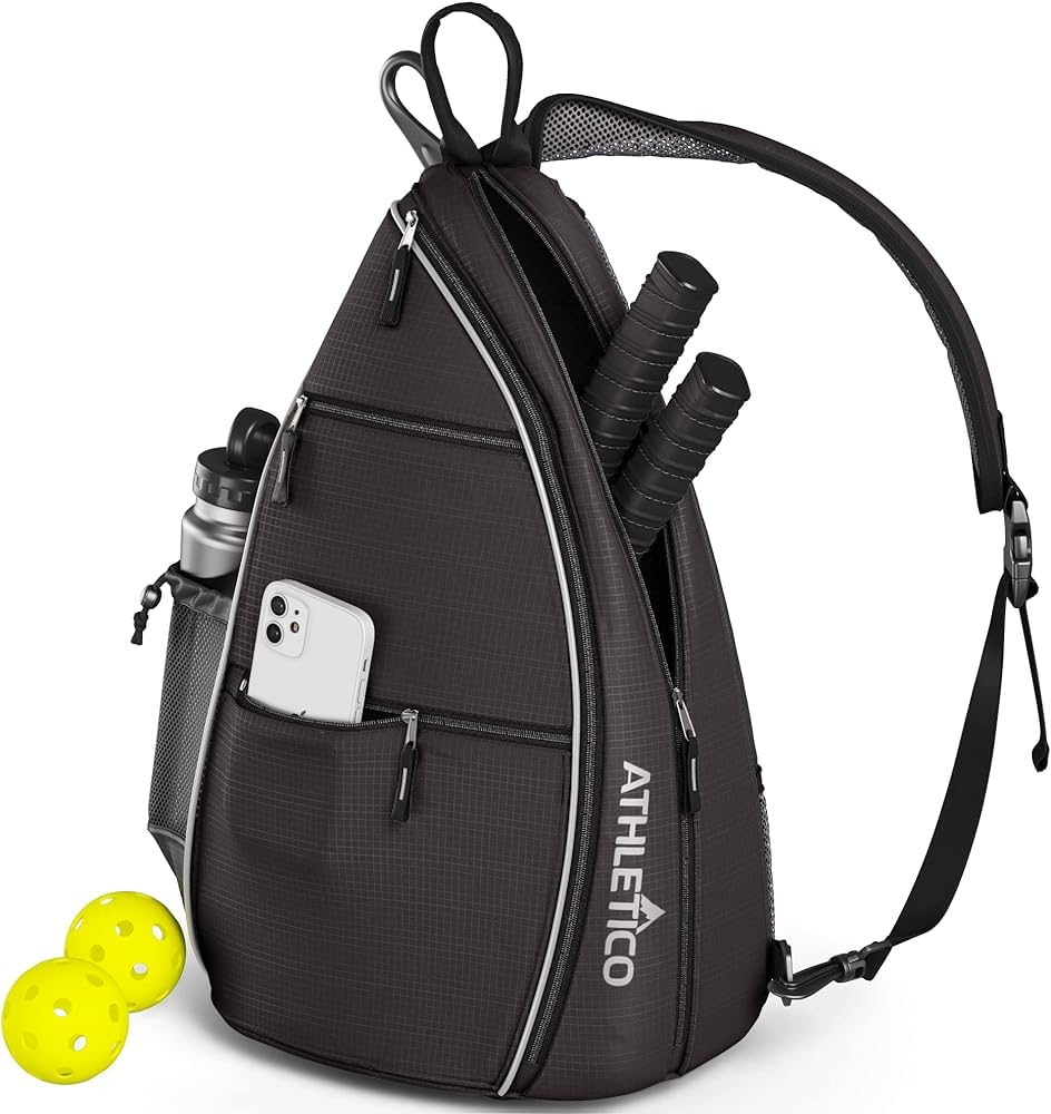 Athletico Sling Bag - Crossbody Backpack for Pickleball, Tennis, Racketball, and Travel for Men and Women customer photo 1