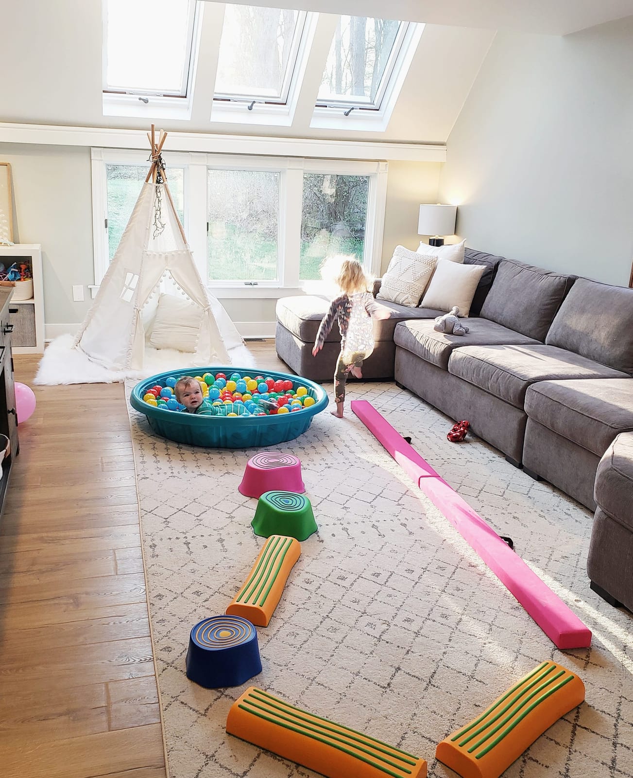 edxeducation Step-a-Trail - 6 Piece Backyard Obstacle Course for Kids - Indoor and Outdoor - Build Coordination and Confidence - Physical and Sensory Play | Indoor and Outdoor, Build Coordination and Confidence, Physical and Sensory Play customer photo 1