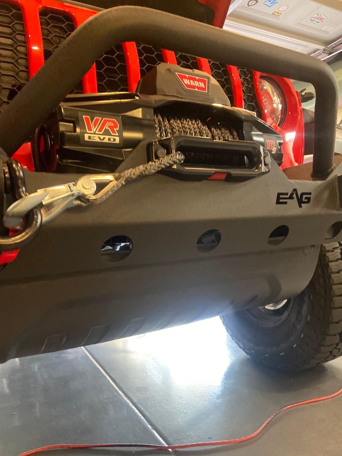 WARN VR EVO 10-S Electric 12V Winch 10,000 lb Pull Capacity - 103253 | Synthetic Rope, IP68 Waterproof, High-Performance Off-Road Recovery Winch for Jeeps, SUVs, and Light Trucks customer photo 1