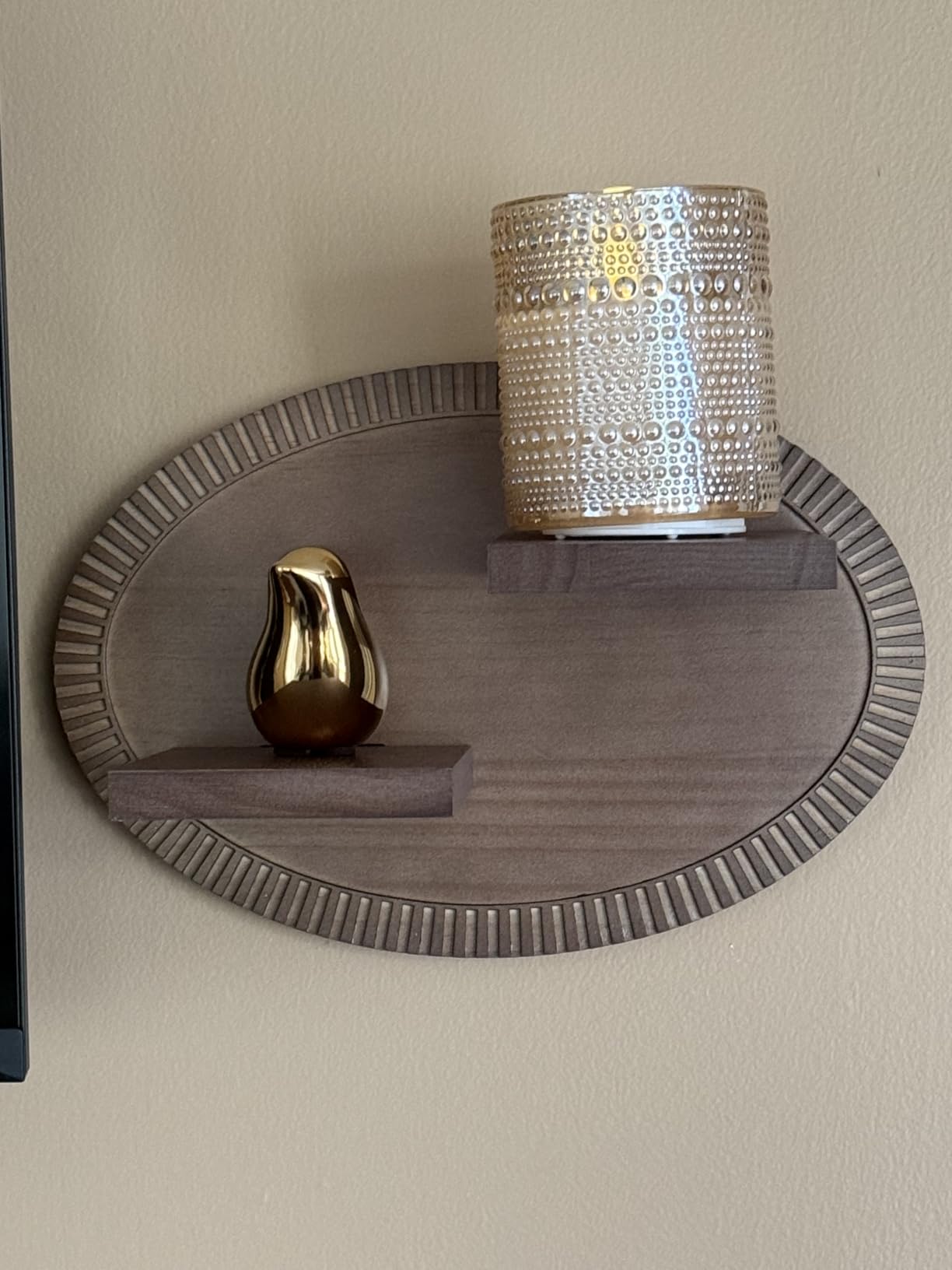 FANTESTICRYAN Small Birds Statues Home Decor, Modern Style, Gold, M&L customer photo 2