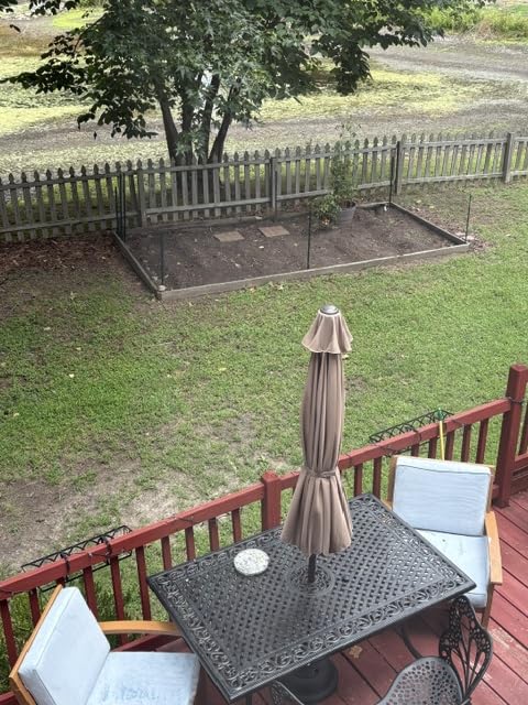 Feitore Deer Fence Netting, 7x100ft Garden Net Bird Netting,Reinforced Edge customer photo 2