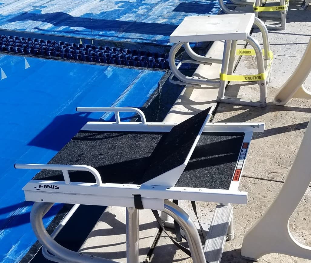 FINIS Swim Block Track-Start Trainer Platform, Fits All Standard Blocks | Practice Explosive Race Starts with a Portable Track-Start Platform That Adds Power and Fits Most Standard Starting Blocks customer photo 1