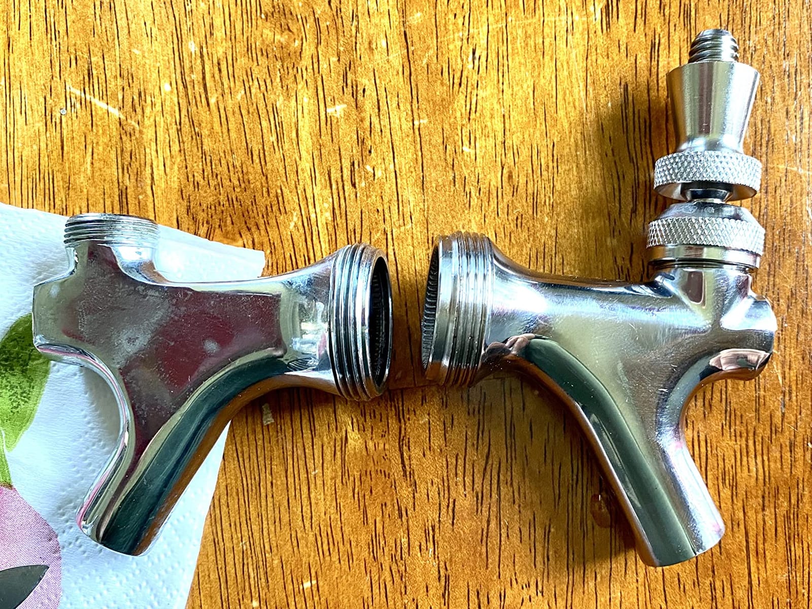 MRbrew Upgraded Beer Faucet, All Commercial 304 Stainless Steel Keg Tap customer photo 2