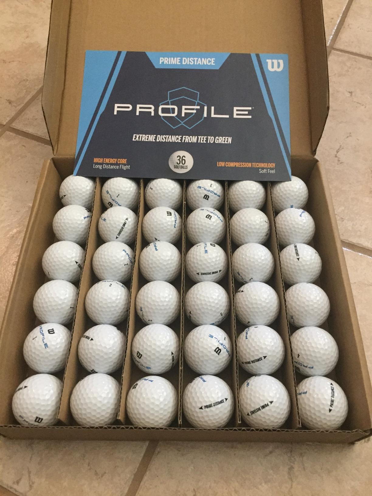 WILSON Profile Distance Golf Balls 36 Pack customer photo 2