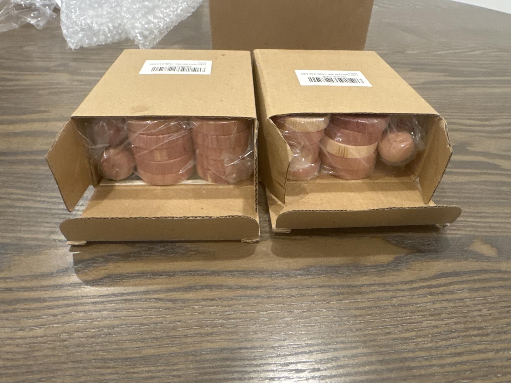 Cedar Blocks for Clothes Storage | Cedar Balls & Rings | Dresser Drawer Freshener Odor Eliminator | 40 Pieces, 30 Rings & Bonus 10 Balls, U.S.A Seller customer photo 2