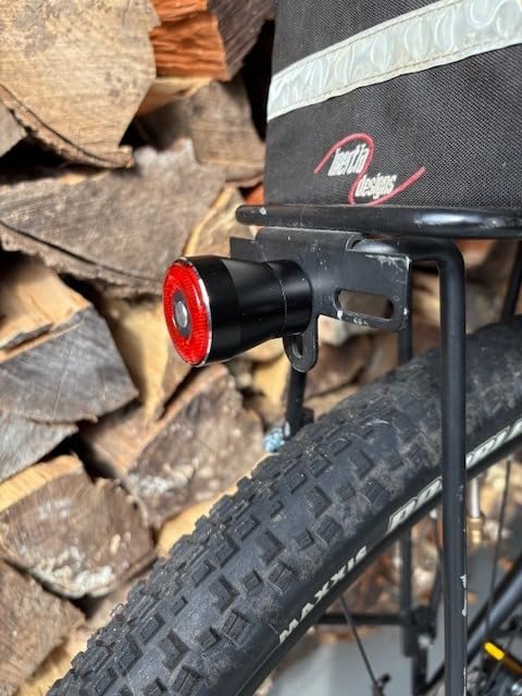 G Keni Smart Brake Sensing Rear Bike Lights, Auto Light Sensing Bike Tail Light, IPX6 Waterproof, Ultra Bright LED Taillights, Rechargeable Safety Road Back Bicycle Lights for Night Riding customer photo 2