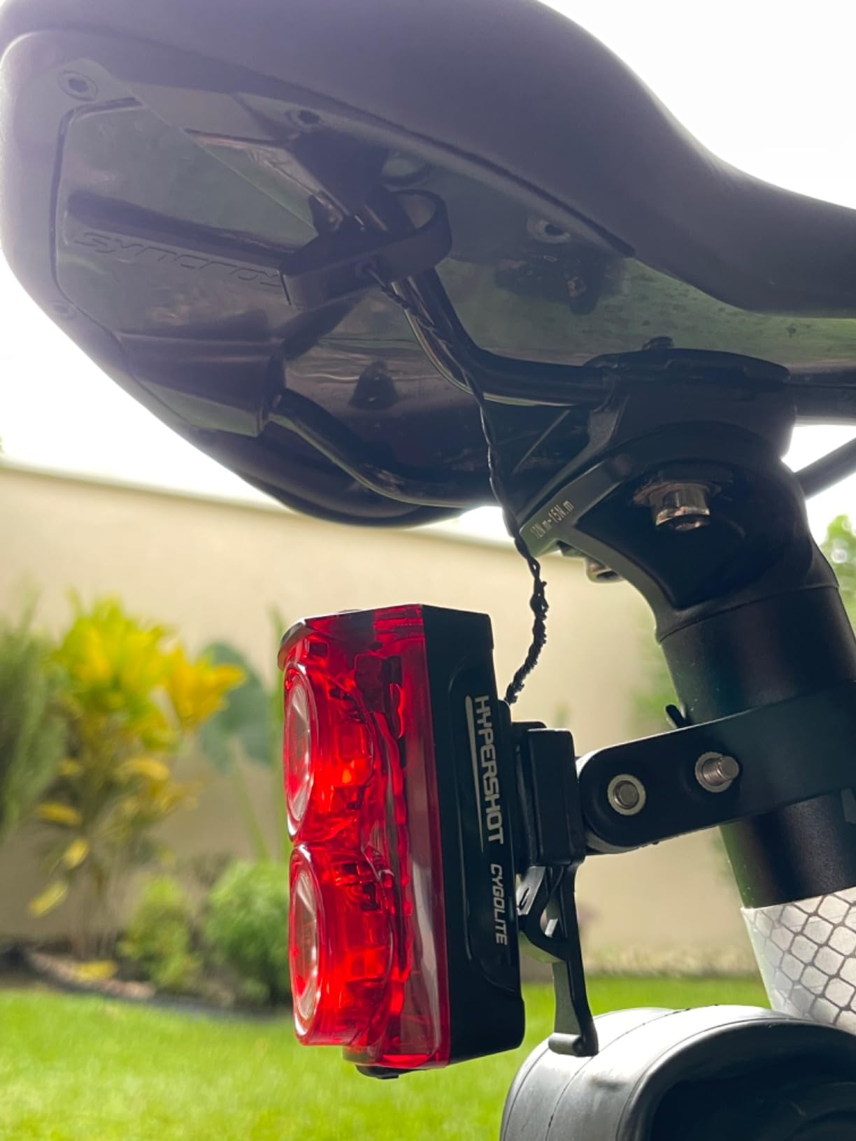 Cygolite Hypershot – 350 Lumen Bike Tail Light– 7 Night & Daytime Modes–User Adjustable Flash Speeds- Compact & Durable–IP64 Water Resistant–Secured Hard Mount–USB Rechargeable–Great for Busy Streets customer photo 1