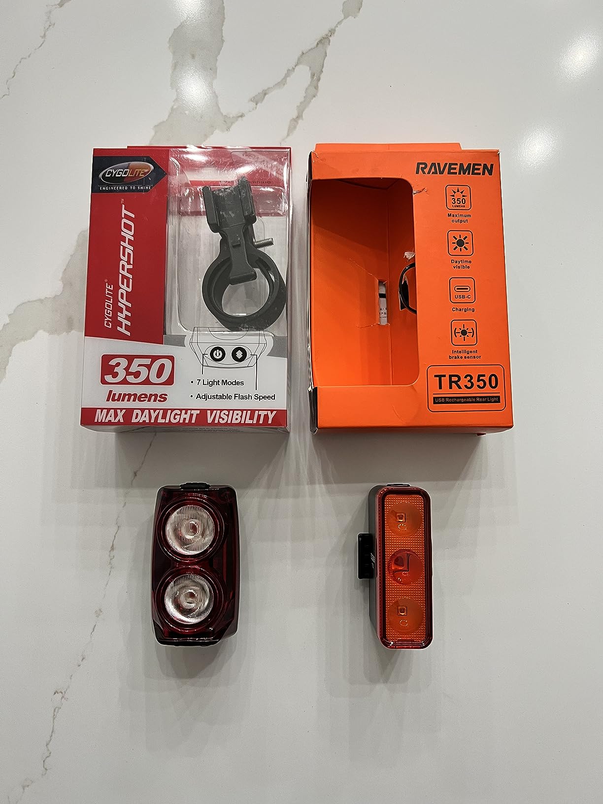 Cygolite Hypershot – 350 Lumen Bike Tail Light– 7 Night & Daytime Modes–User Adjustable Flash Speeds- Compact & Durable–IP64 Water Resistant–Secured Hard Mount–USB Rechargeable–Great for Busy Streets customer photo 2