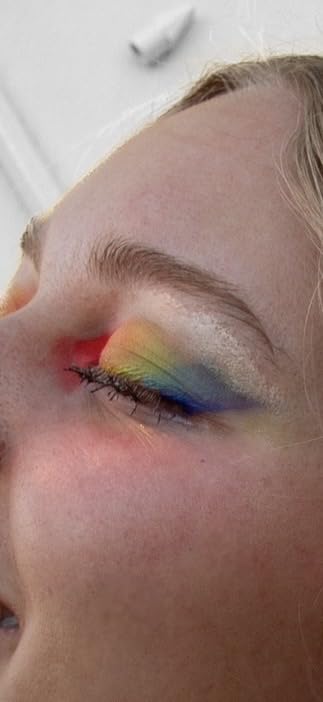 39 Colors Colorful Rainbow Eyeshadow Palette, Matte Metallic Shimmer customer photo 2