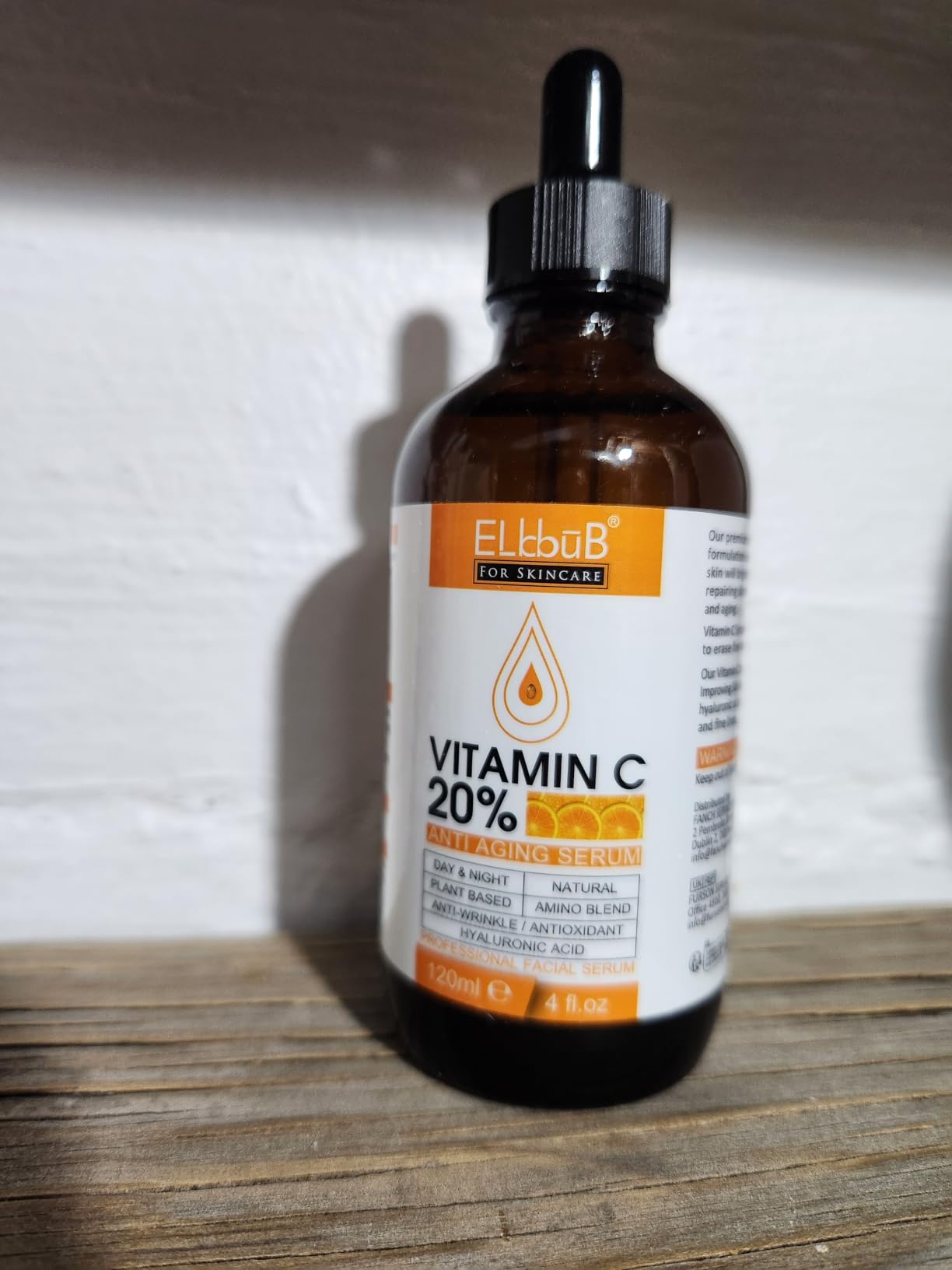 Premium 20% Vitamin C Serum For Face with Hyaluronic Acid, Retinol & Amino Acids - Boost Skin Collagen,Hydrate & Plump Skin, Anti Aging & Wrinkle Facial Serum customer photo 2
