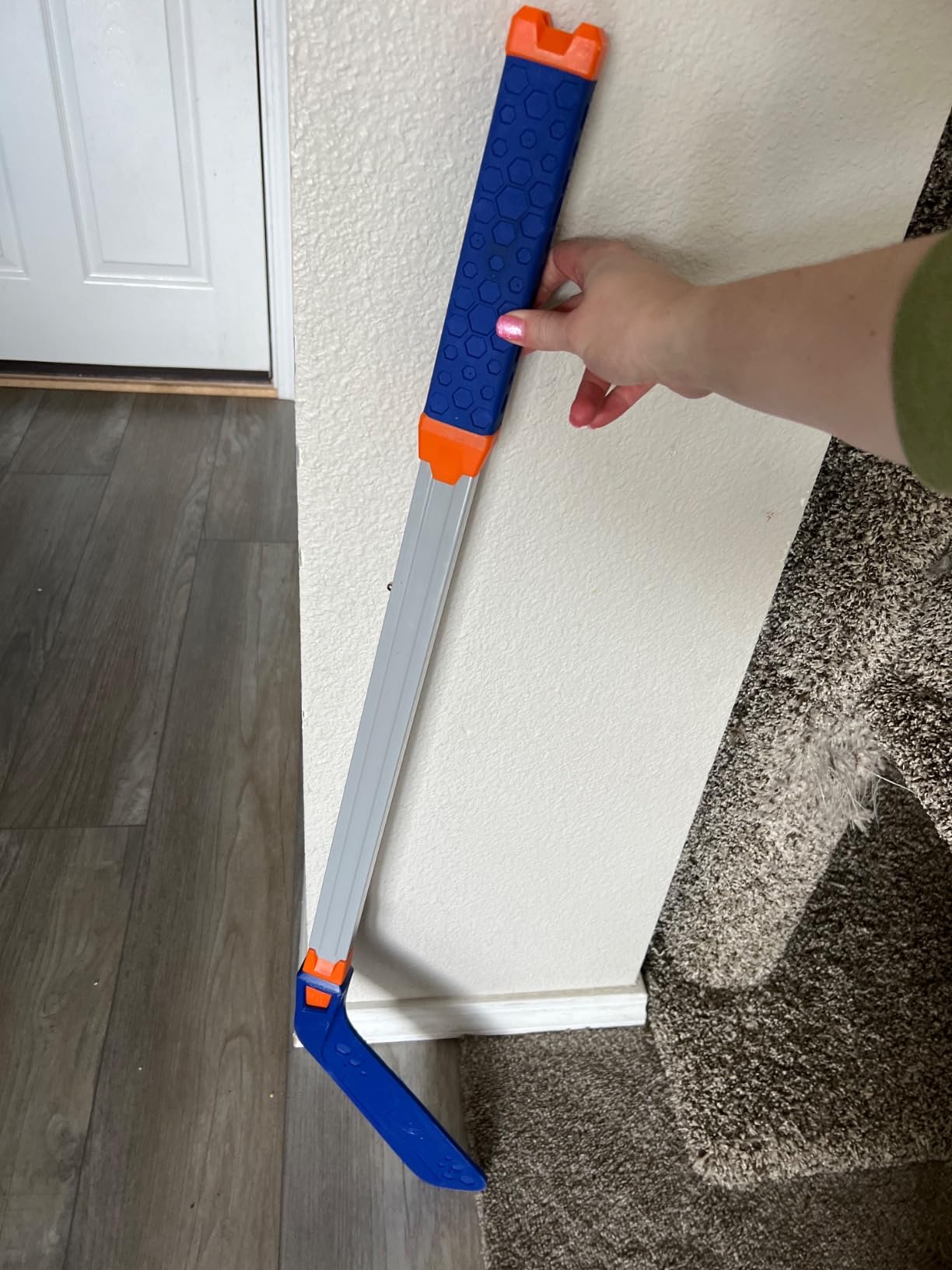 NERF Flexplay Hockey Stick + Ball Set - Adjustable Height customer photo 1