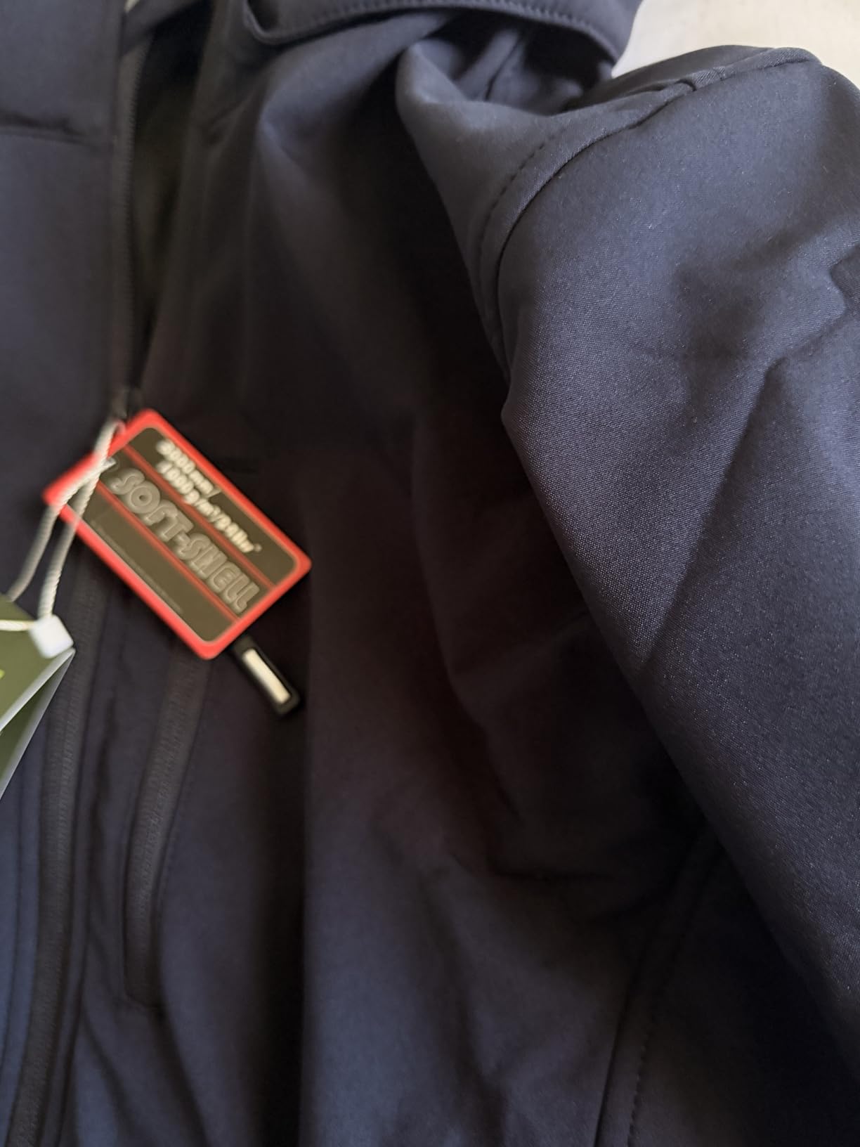 Outdoor Ventures Men's Softshell Jacket Waterproof Fleece Rain Shell Coat customer photo 2