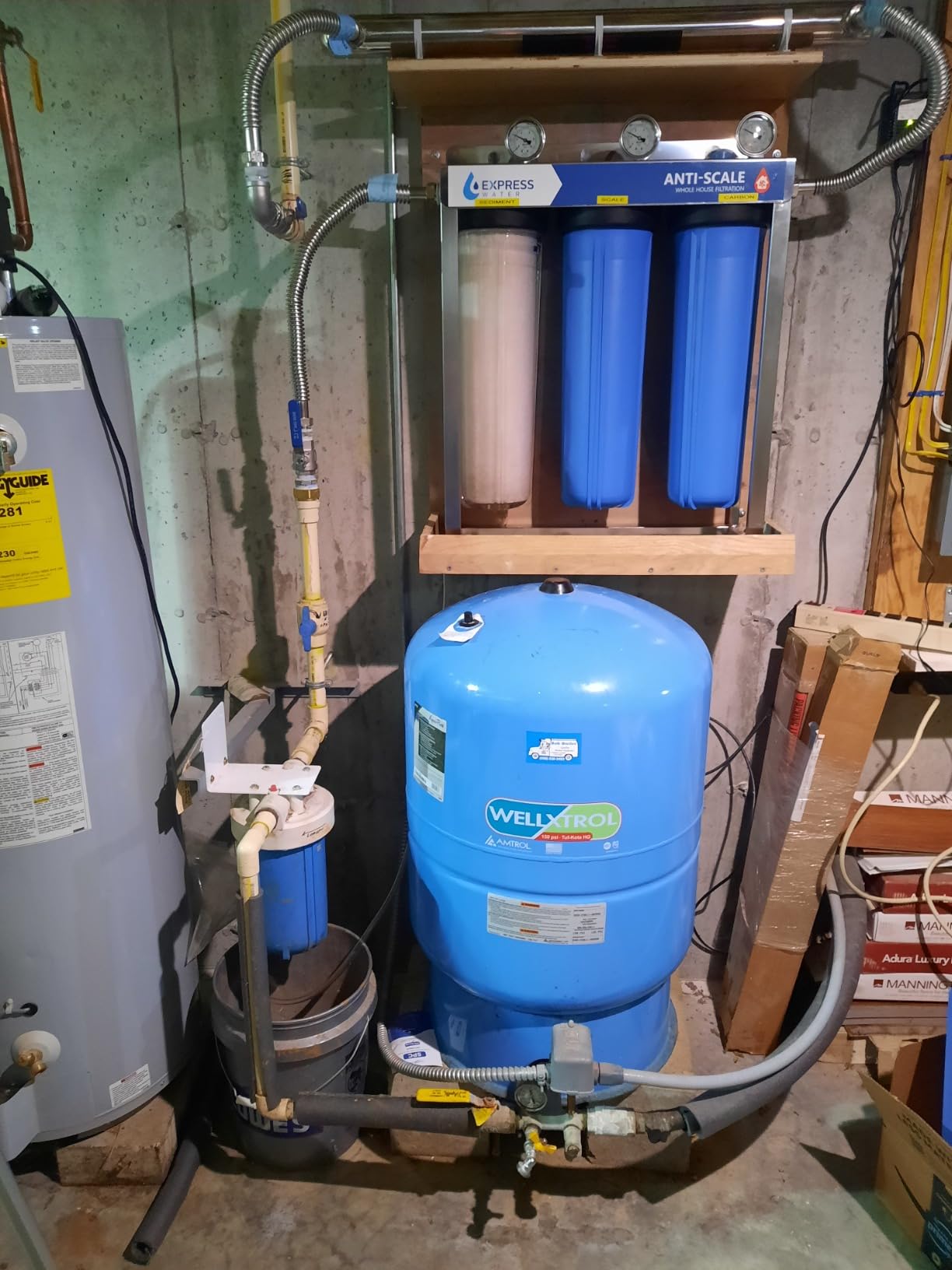 Geekpure 12 GPM Whole House UV Water Filter-1“NPT-55 Watt customer photo 2
