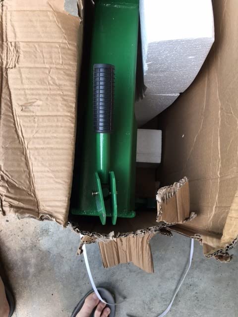 Titan Attachments Green 3 Point Quick Hitch Adaptor to Category 1 Tractors, 3000 LB Lifting Capacity, 27.5
