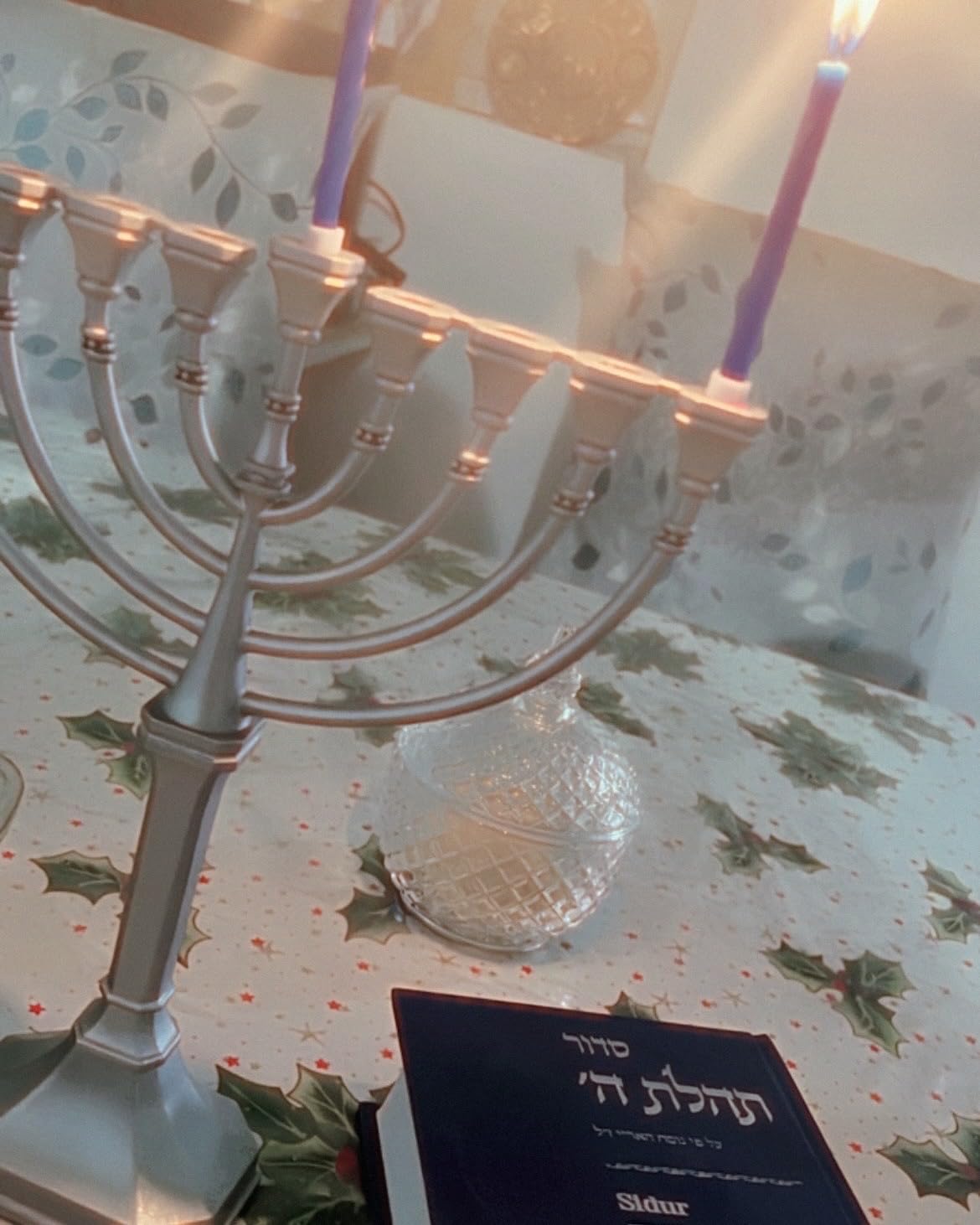 Traditional Classic Hanukkah Menorah - 9.5