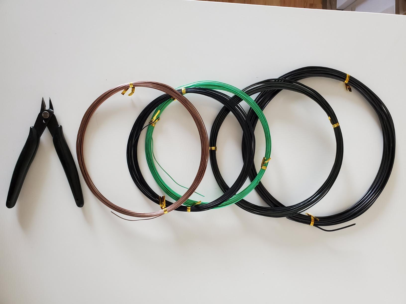 Bonsai Wire and Tool Kit, 5Pcs 164 Feet Aluminum | 3 Sizes (1mm, 1.5mm, 2mm) for Indoor Bonsai Tree Training and Shaping. customer photo 2