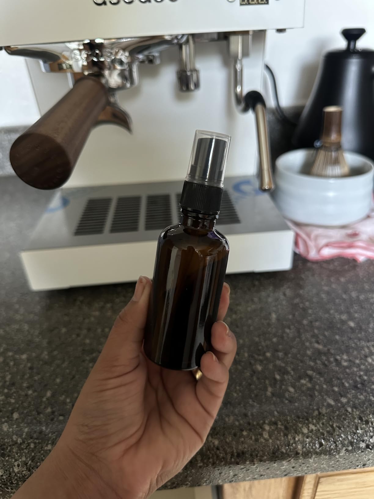 2oz Amber Glass Spray Bottles for Essential Oils, Set of 3 customer photo 1