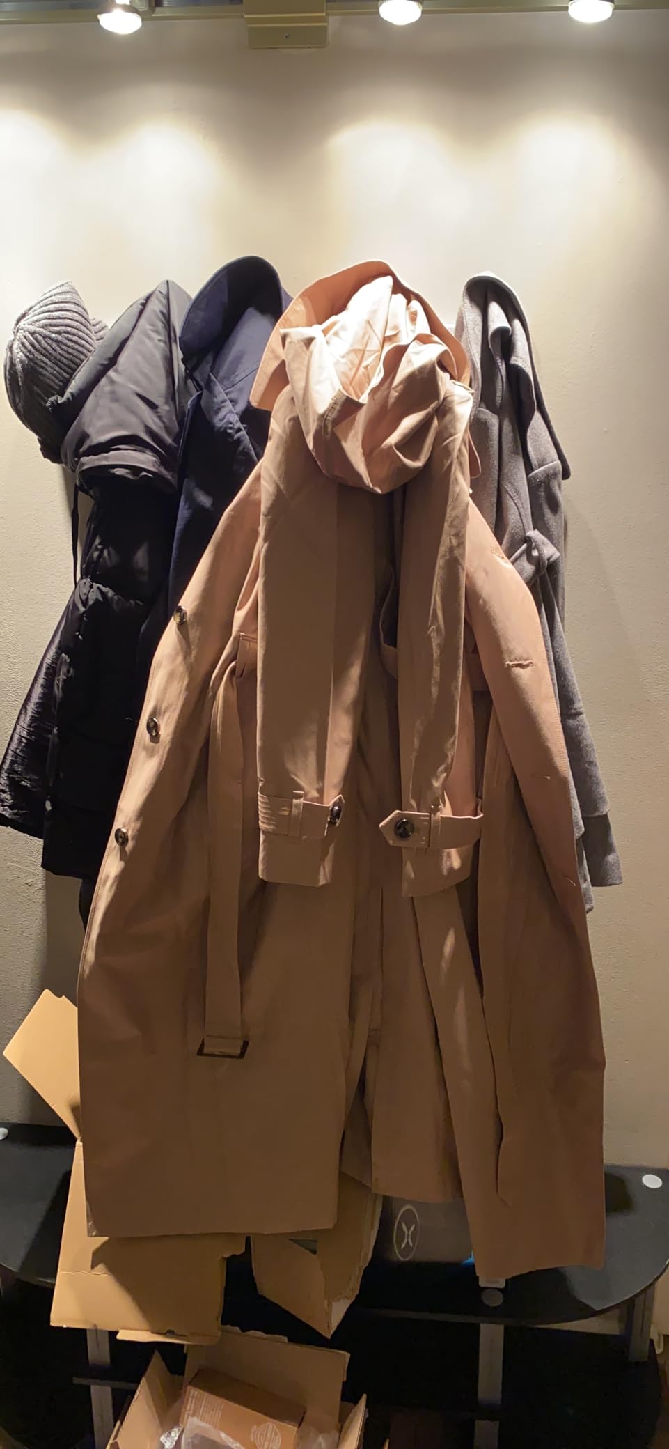LONDON FOG womens Single Breasted Long Trench Coat With Epaulettes and Belt customer photo 2