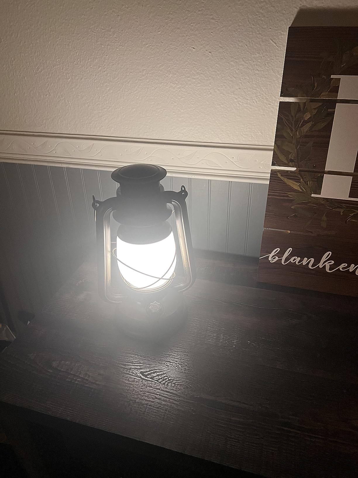 2 Pack Battery Operated Vintage Hanging Lanterns, IP65 Waterproof customer photo 1