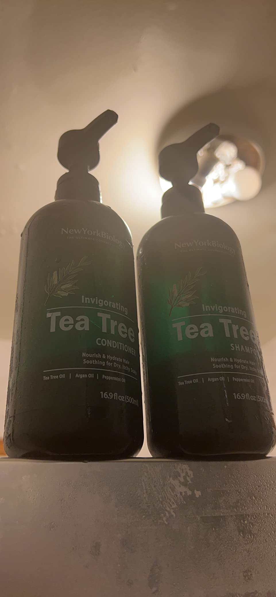 New York Biology Apple Cider Vinegar Shampoo & Conditioner Set - 16.9 Fl Oz customer photo 1