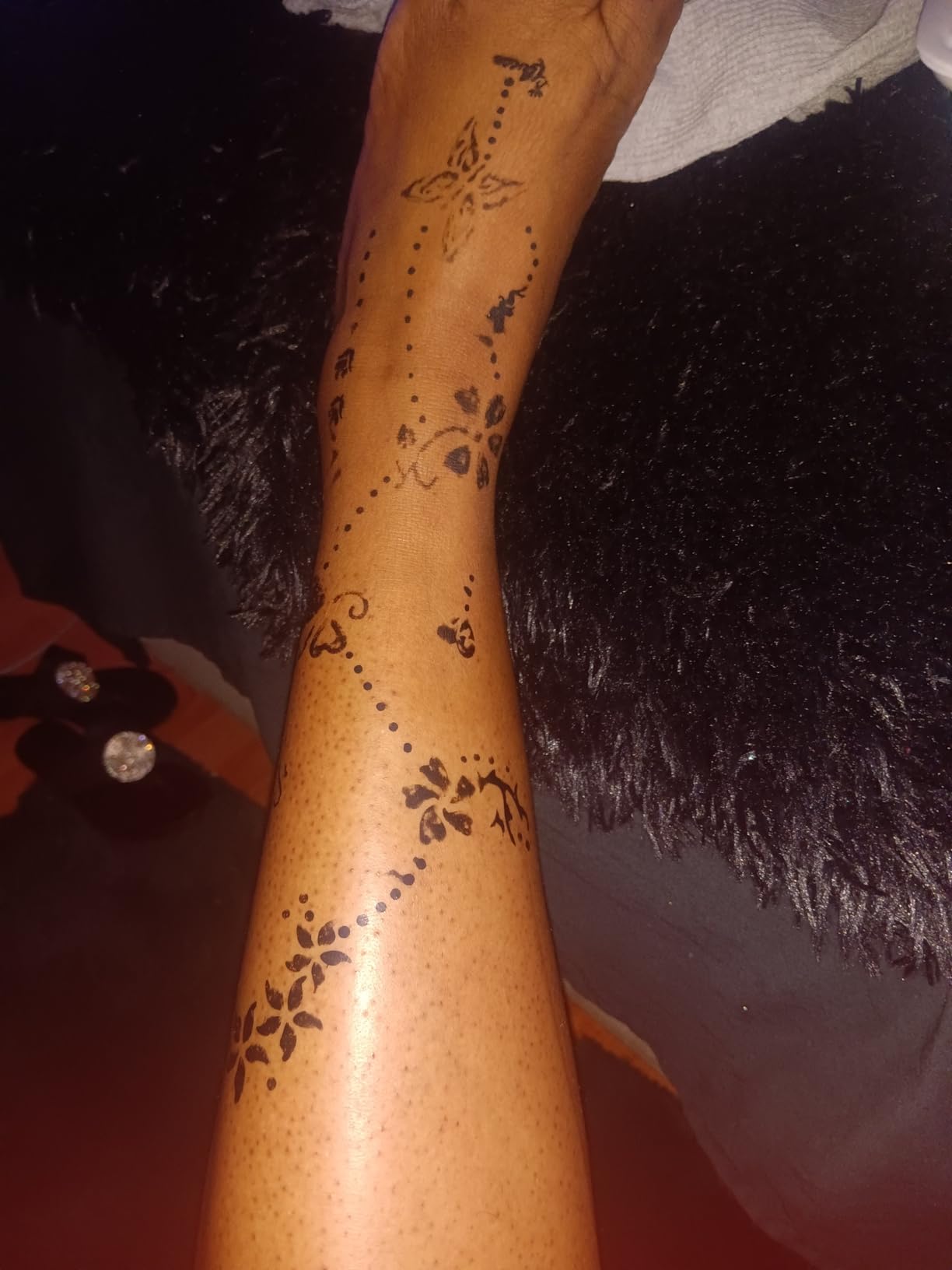 Koogel 18 Sheets 97PCS Henna Tattoo Stencil Kit, Reusable Mehndi Templates | for Bridal Mehndi & Music Festivals customer photo 1