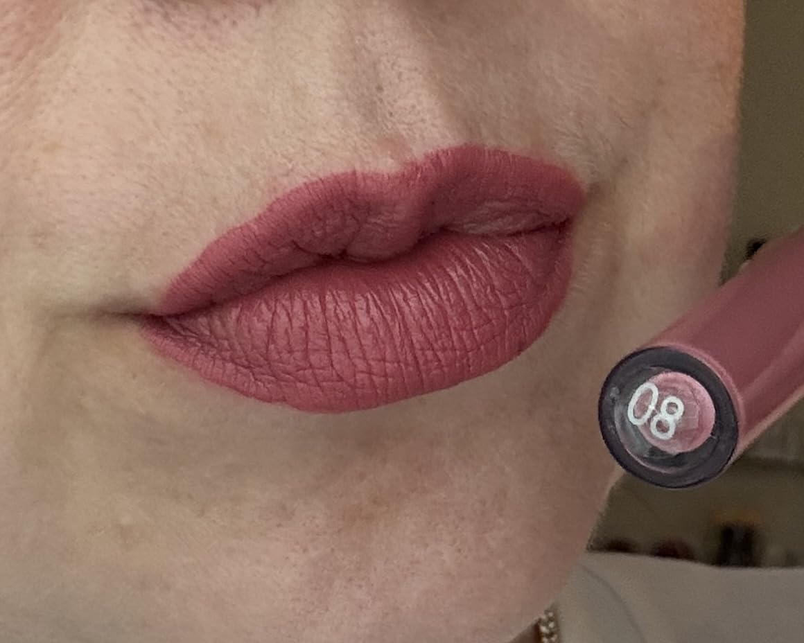 6Pcs Matte Liquid Lipstick Set, Waterproof Non Stick Cup Lip Gloss (Set A) customer photo 2