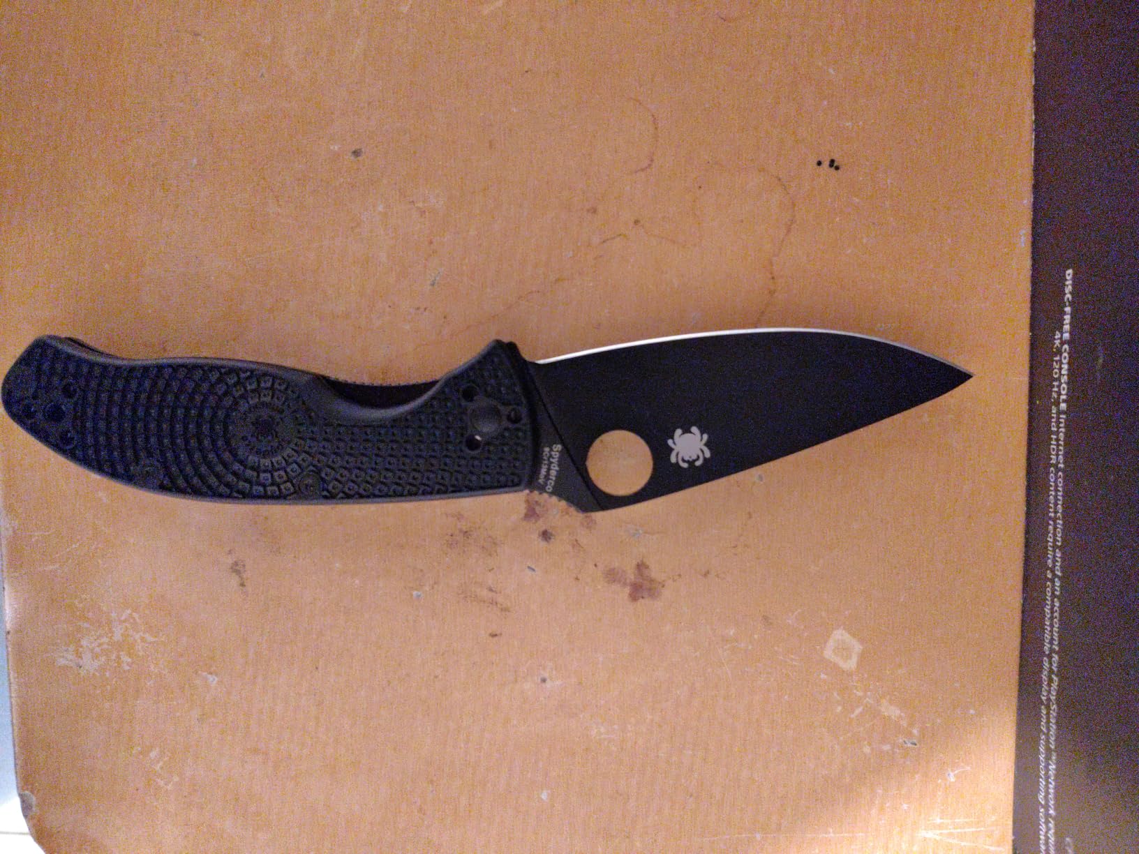 Spyderco Tenacious Lightweight Folding Pocket Knife, PlainEdge customer photo 2