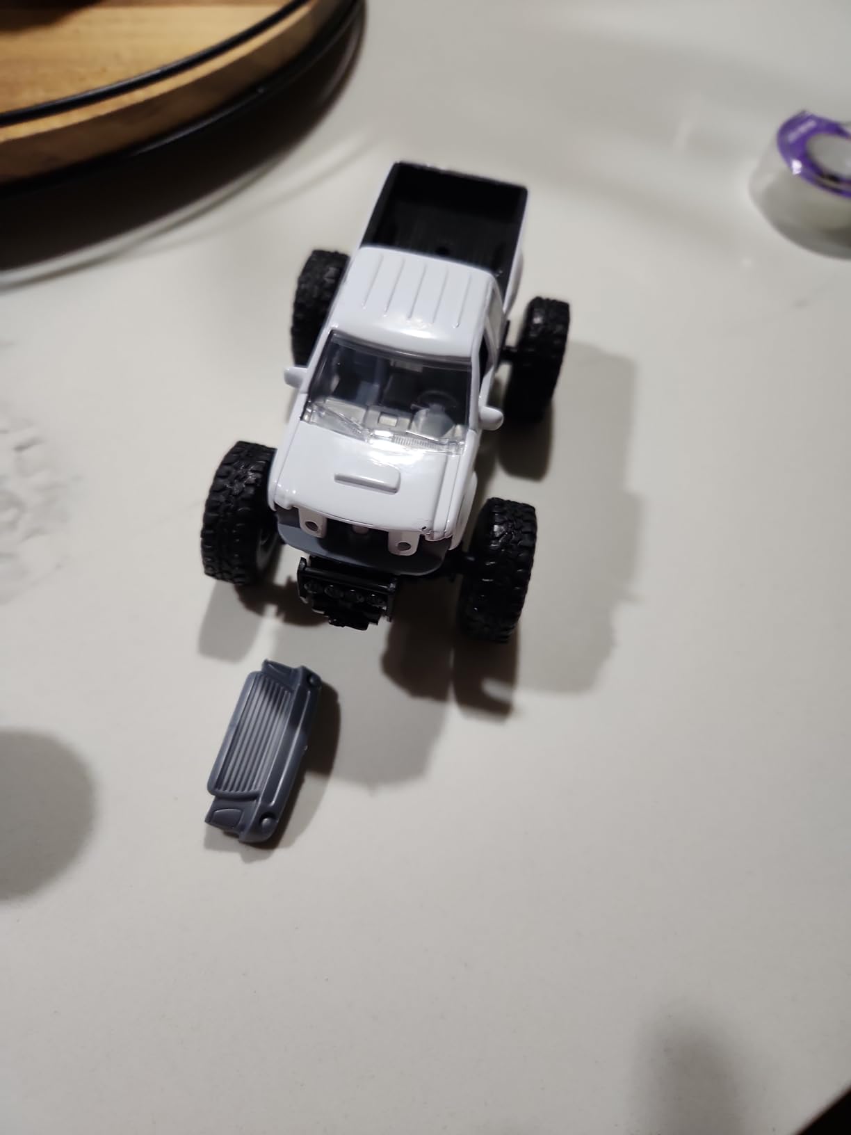 NewRay Toy Replica 4x4 Lifted Pickup Truck with Polaris Sportsman XP1000 ATV customer photo 2