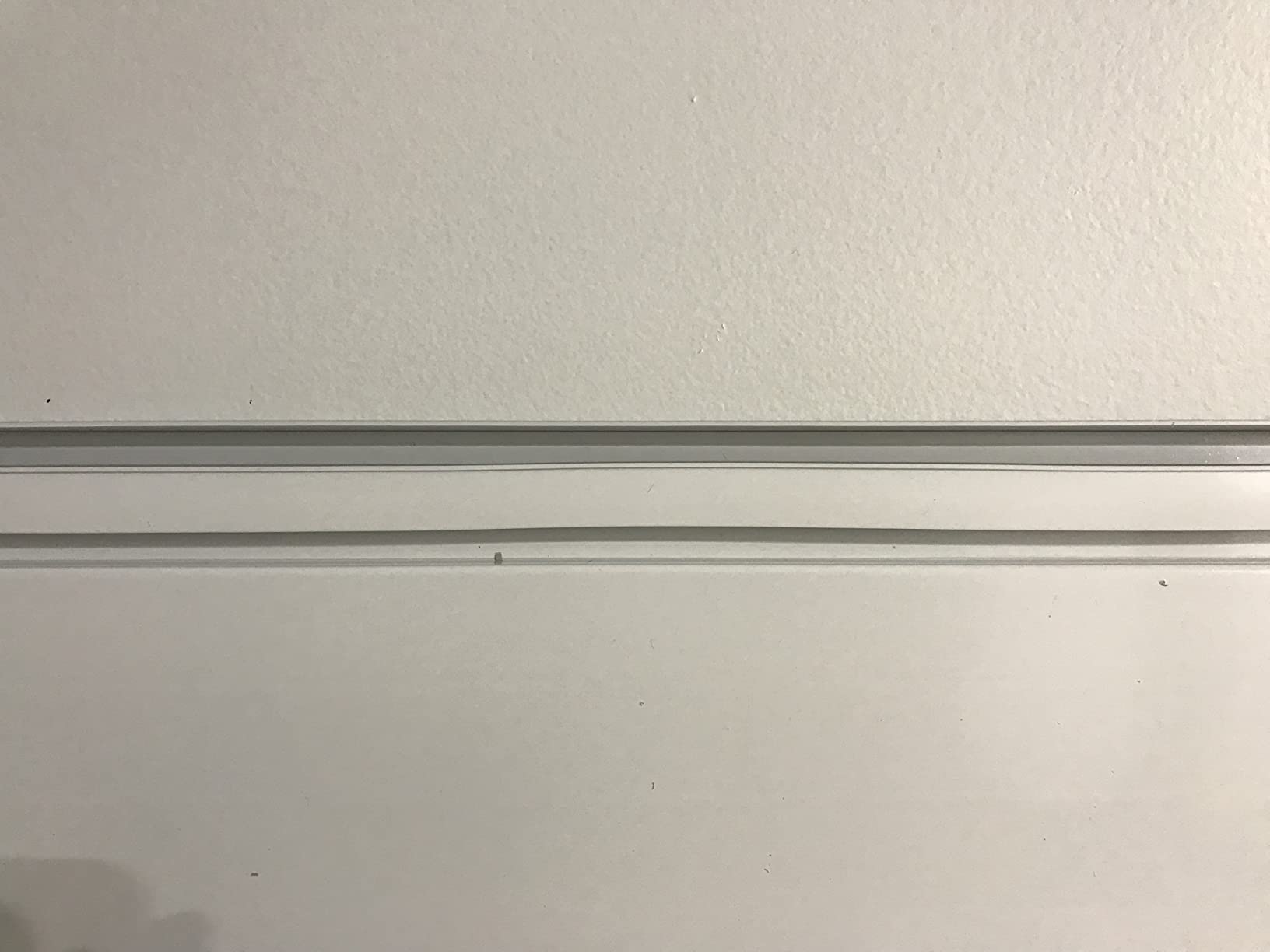 PROSLAT Garage Storage PVC Slatwall Panels - 2 Packs of 8 ft. x 4 ft. Sections (20 Single Slats which Make up 64 sq.ft) (White) customer photo 2