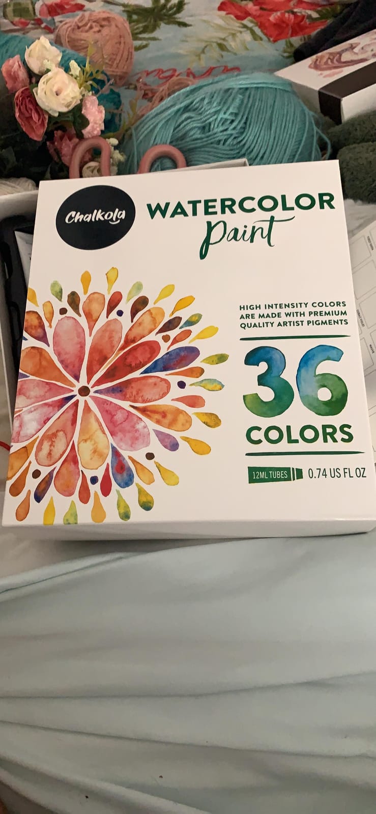 Chalkola 36 Watercolor Paint Set for Adults, Kids & Professional Artists customer photo 2
