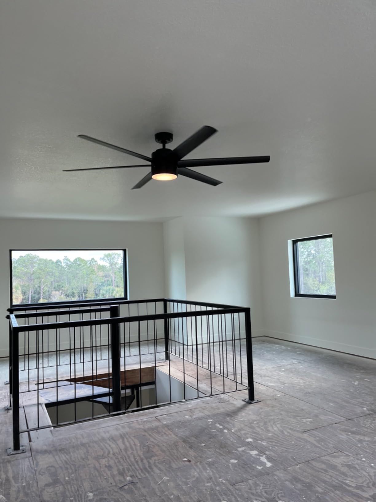 Hunter Solaria, Outdoor or Indoor, Ceiling Fan, Quiet, 72 inch, Matte Black customer photo 2