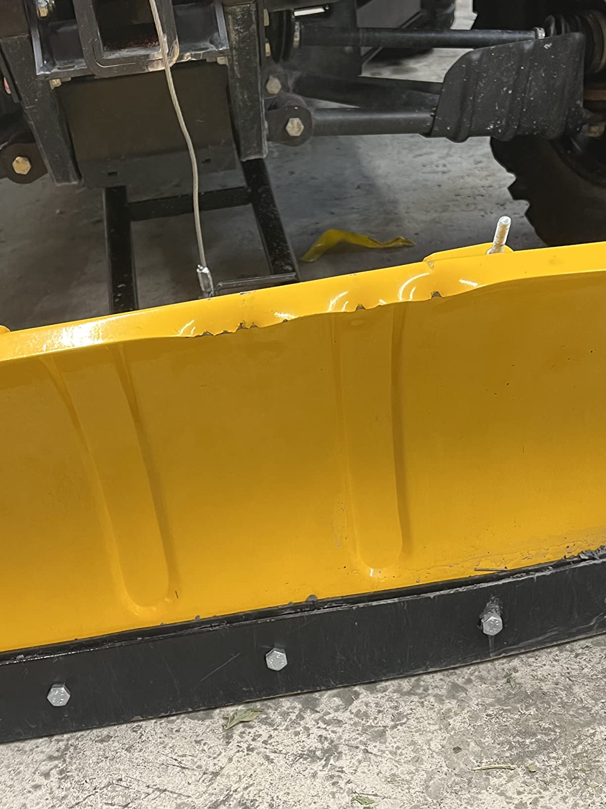 Massimo 60-Inch Universal ATV/UTV Snow Plow Kit – Steel Blade with Push Frame and Mount Plate, 5-Position Angle Adjustment customer photo 1