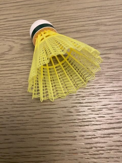 HIRALIY Yellow Nylon Badminton Shuttlecocks, 12/24 Pack Badminton Birdies | Birdies for Backyard & Baseball Batting Practice, Wind Resistant Speed 77 Bulk Ball for Family, Beginners & Outdoor Sports customer photo 1