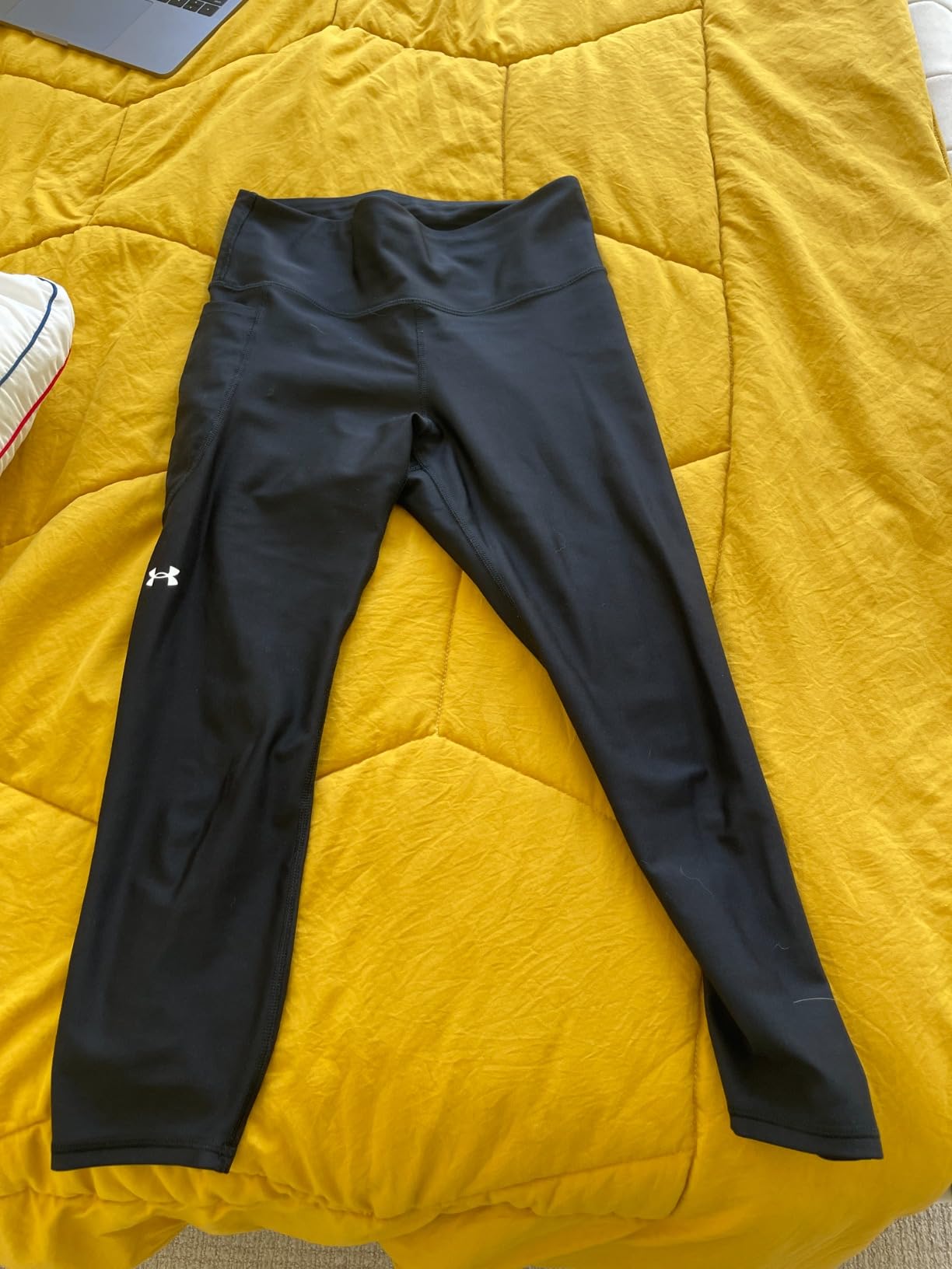 Under Armour Women's HeatGear Armour High Waisted Ankle No-Slip Leggings customer photo 1