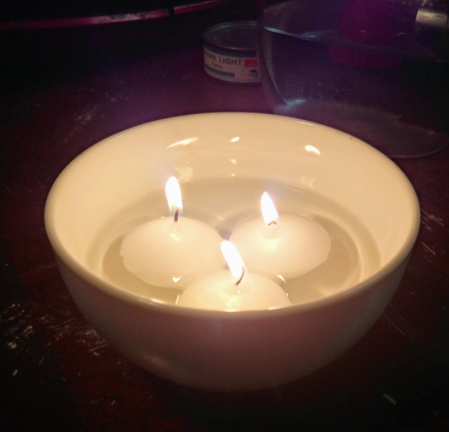 Set of 48 Unscented Floating Candles for Centerpieces, 2 Inch Small Floating Candles for Holiday, Weddings, Parties, Special Occasions and Christmas Home Decorations customer photo 1