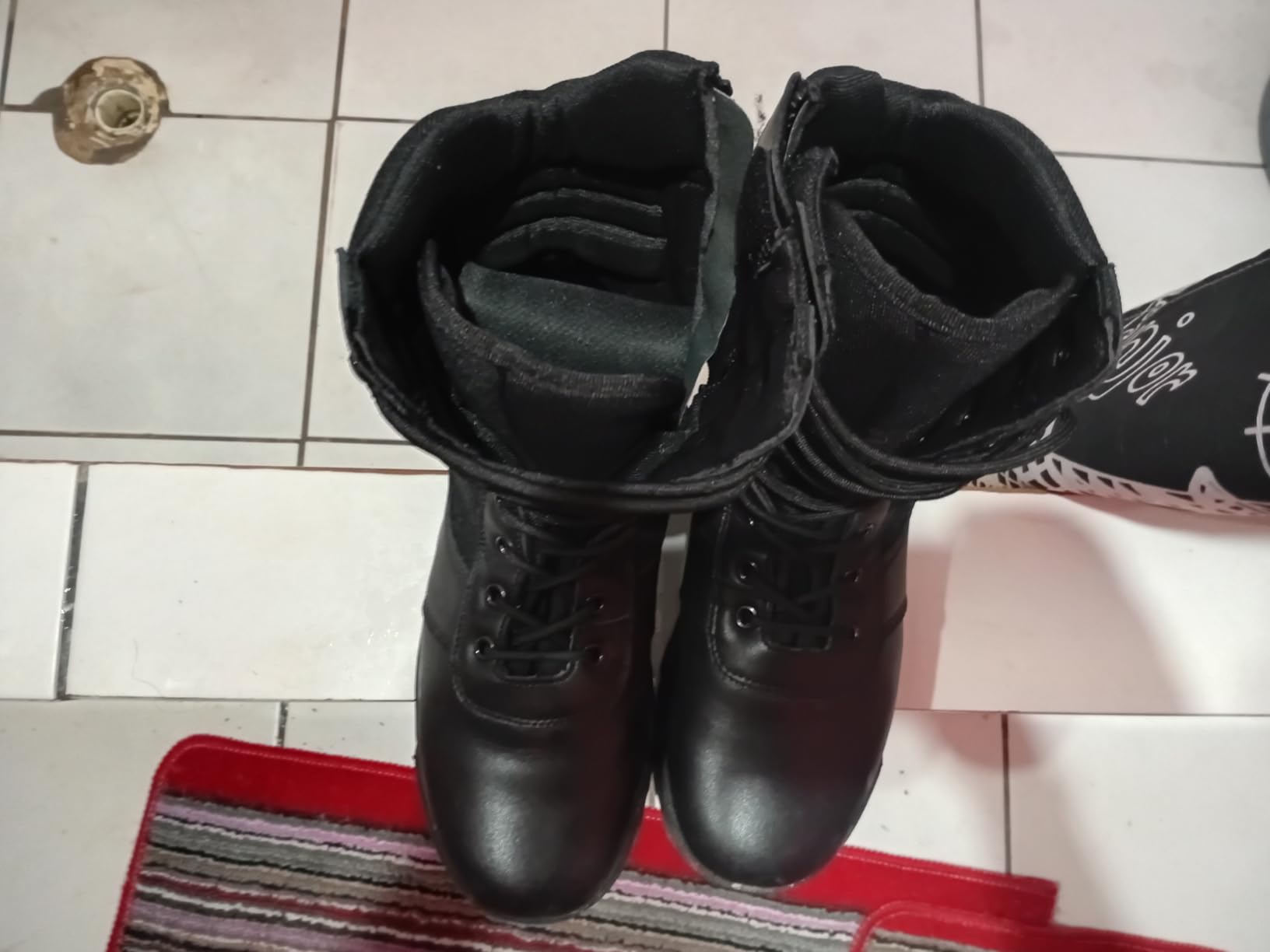 RIELD Men's Military Tactical Work Boots Side Zipper Jungle Army Combat Boots customer photo 2