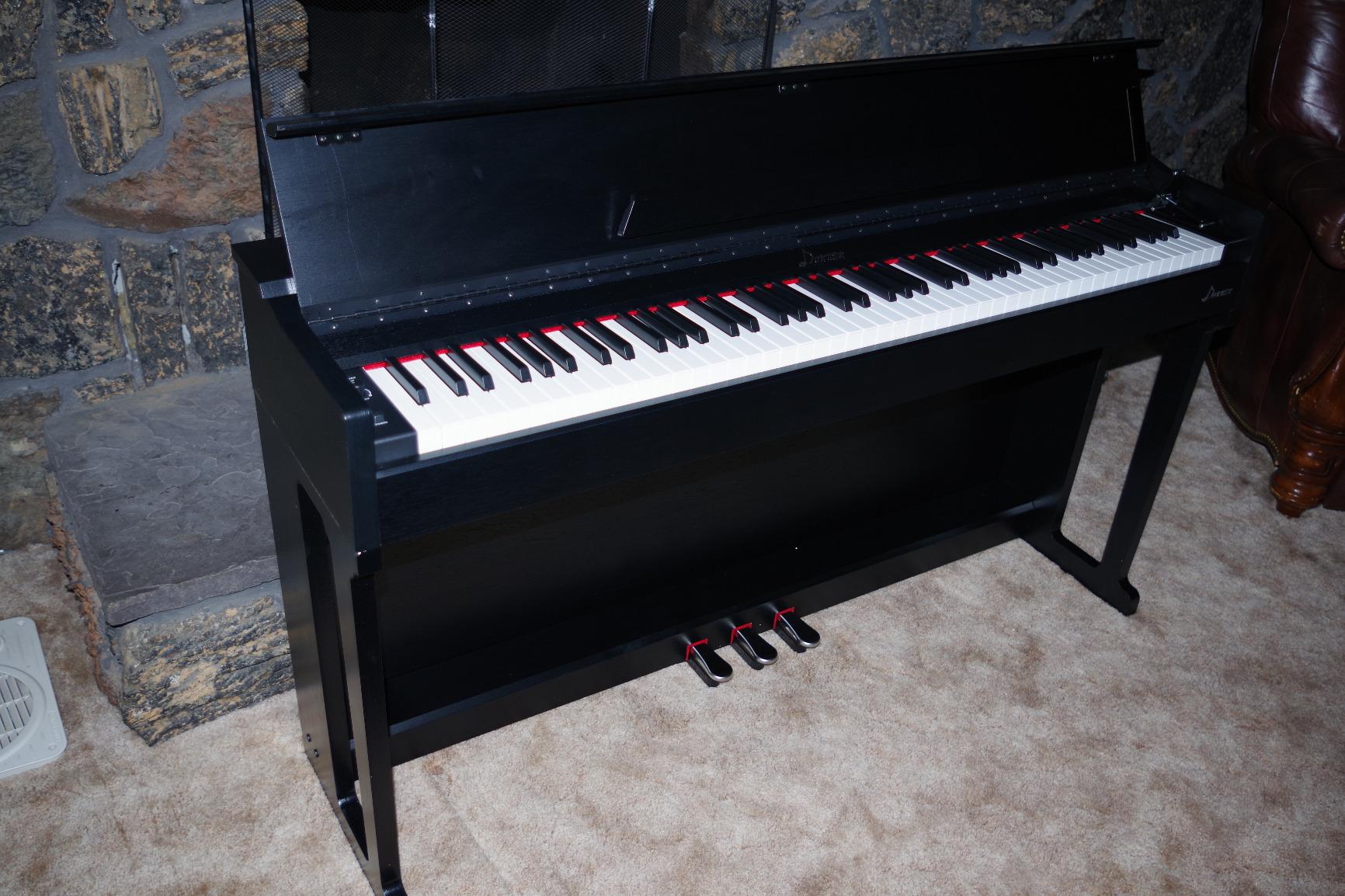 Donner DDP-90 Pro Digital Piano 88 Key Weighted Keyboard, Electric Piano Keyboard Full Size with Folding Cover, Three Pedals, Wireless MIDI Audio, 238 Tones, Gifts for Women Girls Beginners, Black customer photo 2