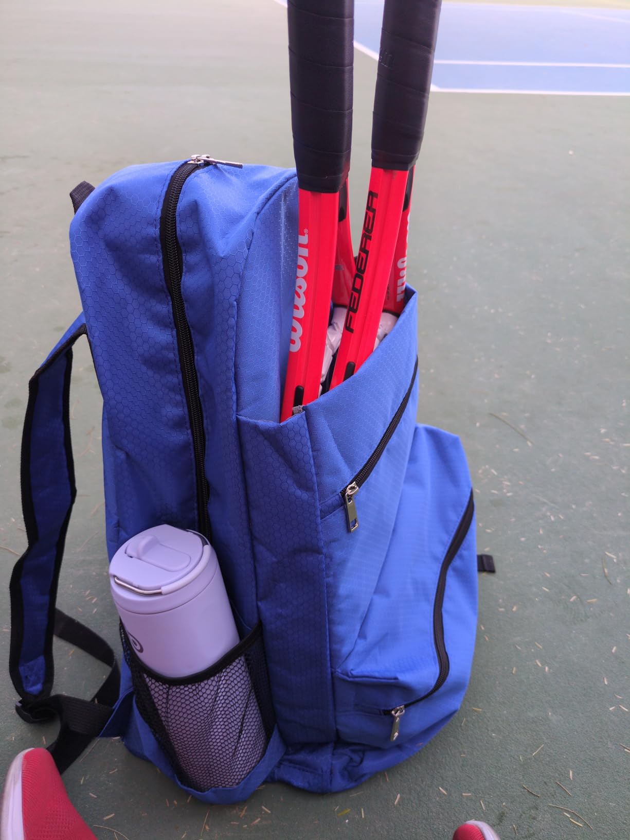 ACOSEN Tennis Bag Tennis Backpack - Large Tennis Bags for Women and Men to Hold Tennis Racket, Pickleball Paddles, Badminton Racquet, Squash Racquet, Balls and Other Accessories customer photo 1