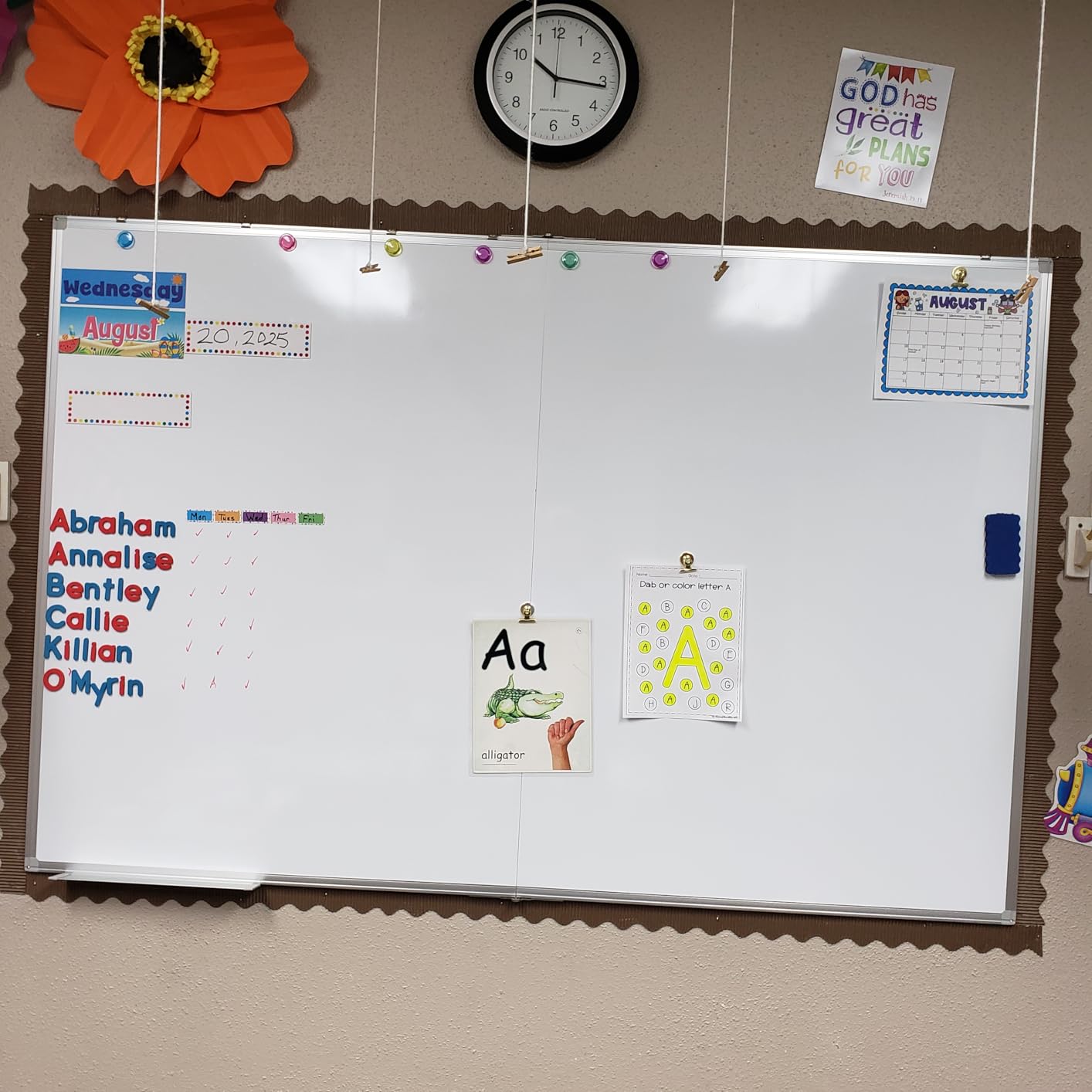 Maxtek White Board Dry Erase 72x40, Large Magnetic Whiteboard Wall Mounted | Giant Foldable Aluminum Presentation Wall-Mounted Marker Board with a Long Pen Tray for School, Classroom, Office, and Home customer photo 2