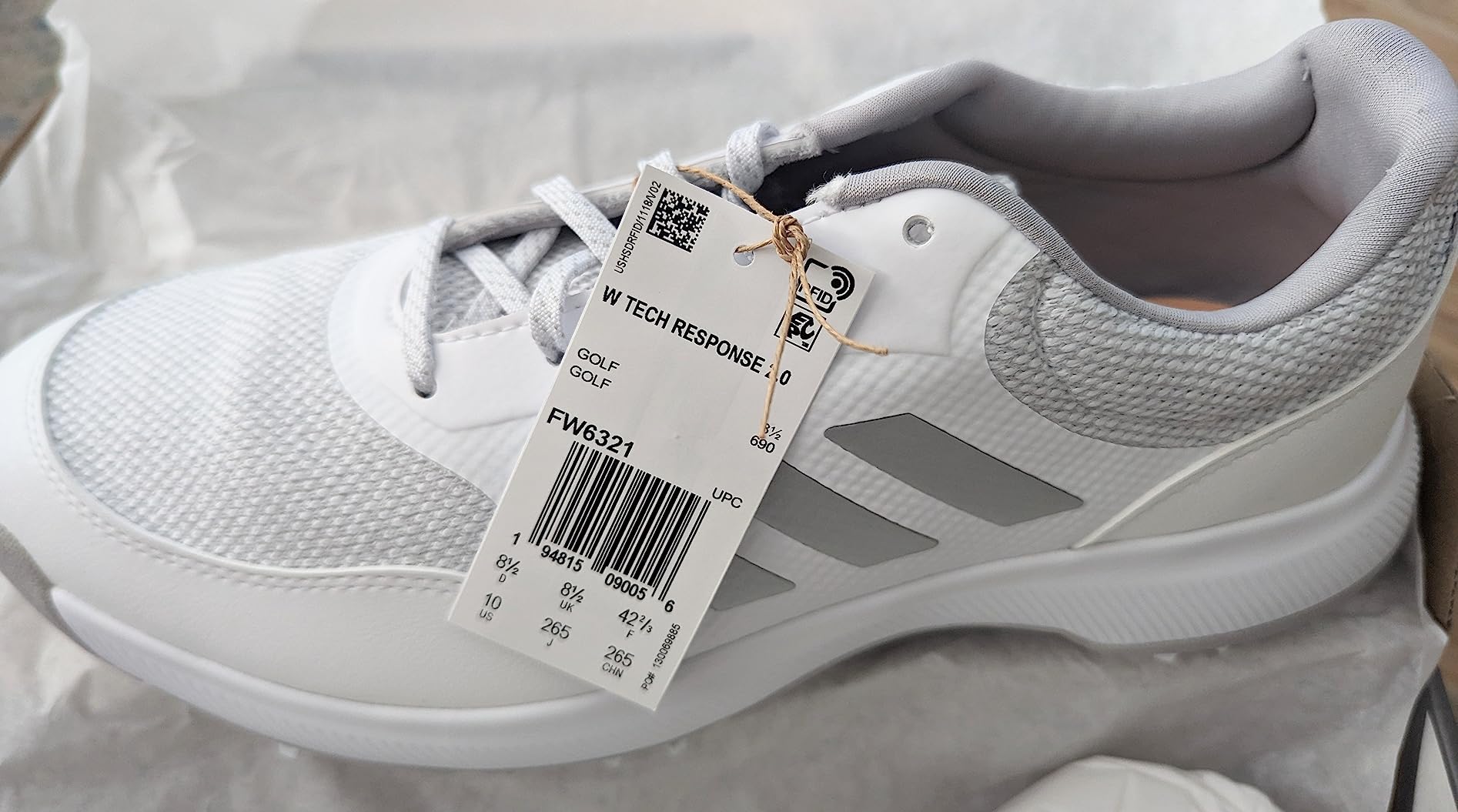 adidas Women's Tech Response 2.0 Golf Shoes customer photo 1
