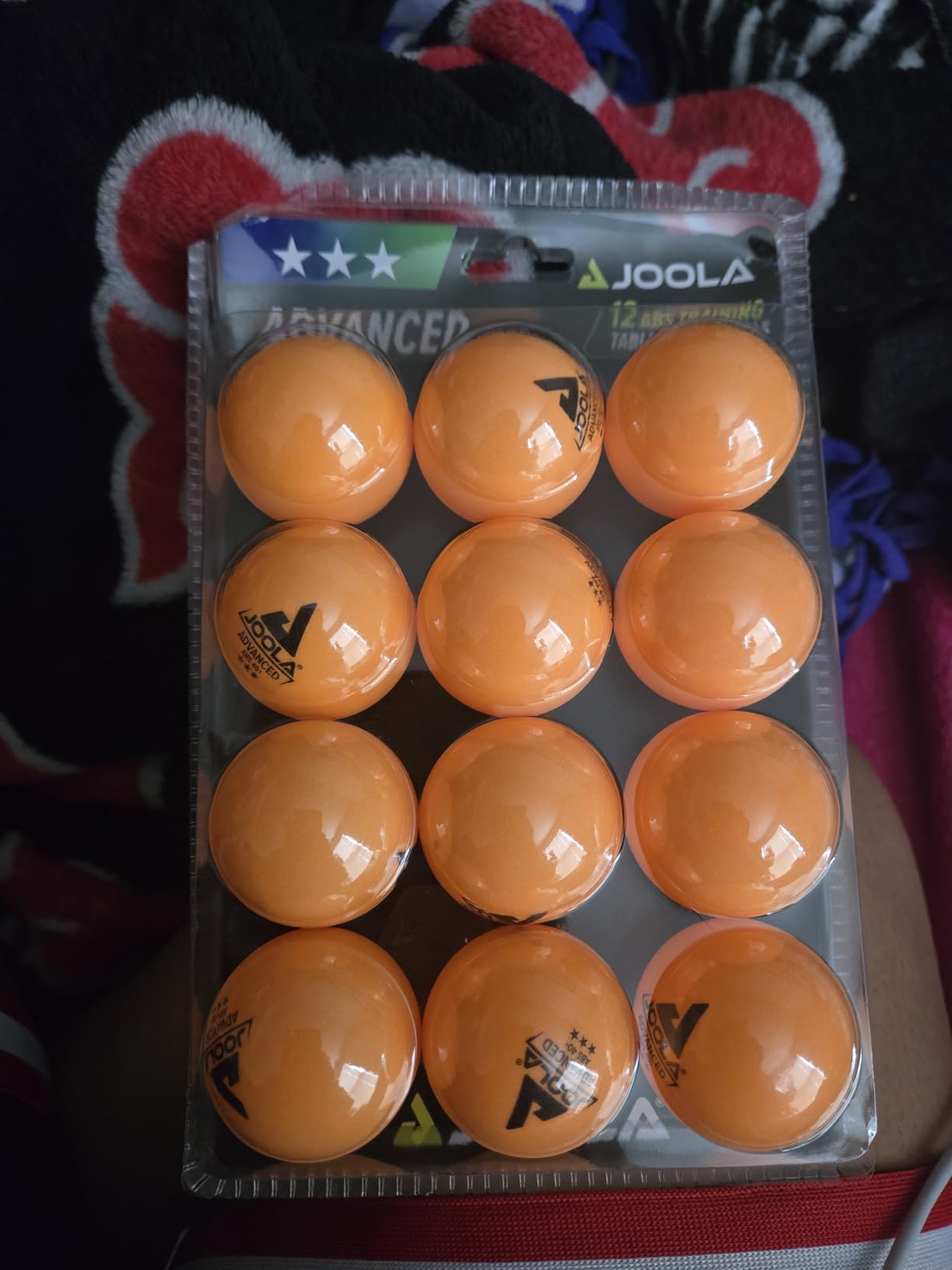 JOOLA Training 3 Star Table Tennis Balls - 40+mm Regulation Bulk Ping Pong Balls for Competition and Recreational Play - Fun as a Cat Toy - Indoor and Outdoor Compatible customer photo 2