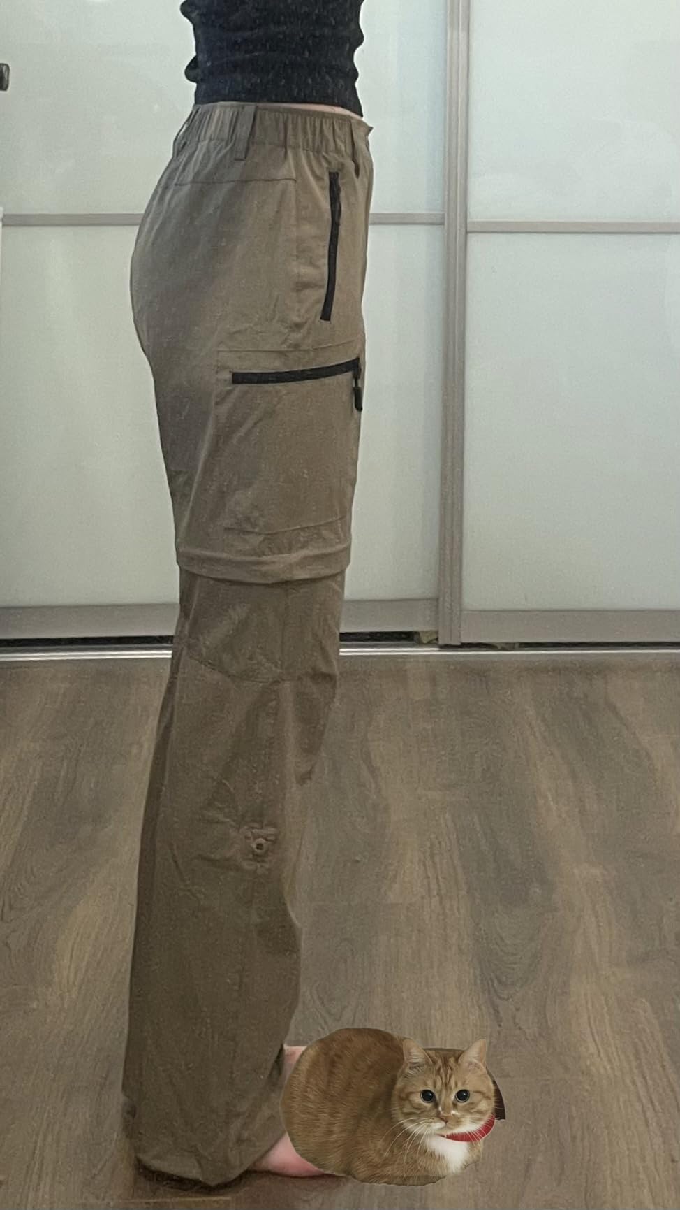 Cycorld Women's Convertible Hiking Pants Lightweight customer photo 1
