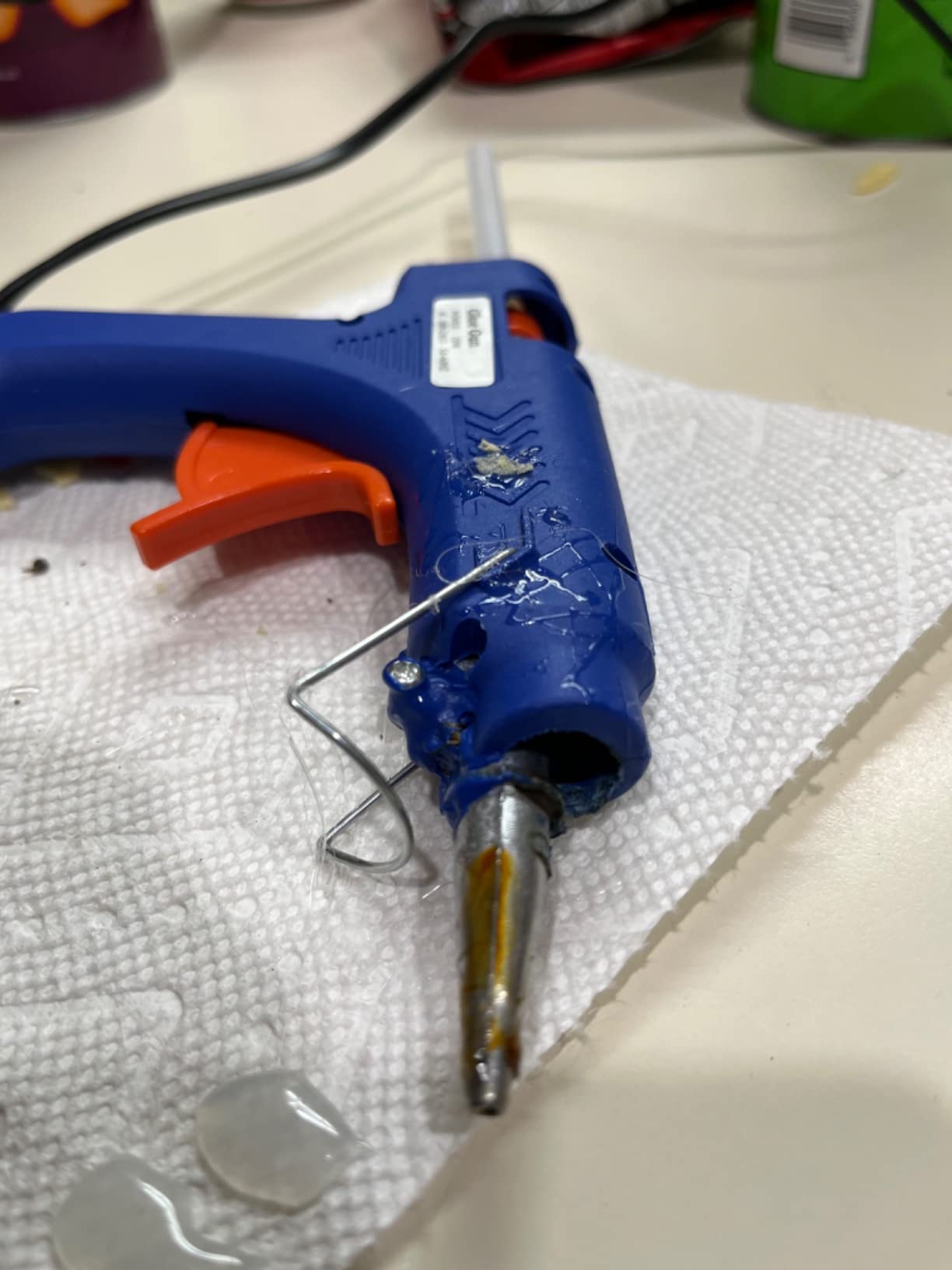 Mr. Pen Hot Glue Gun Kit - Glue Gun with 10 Glue Sticks, Mini Craft Glue Gun Set customer photo 2