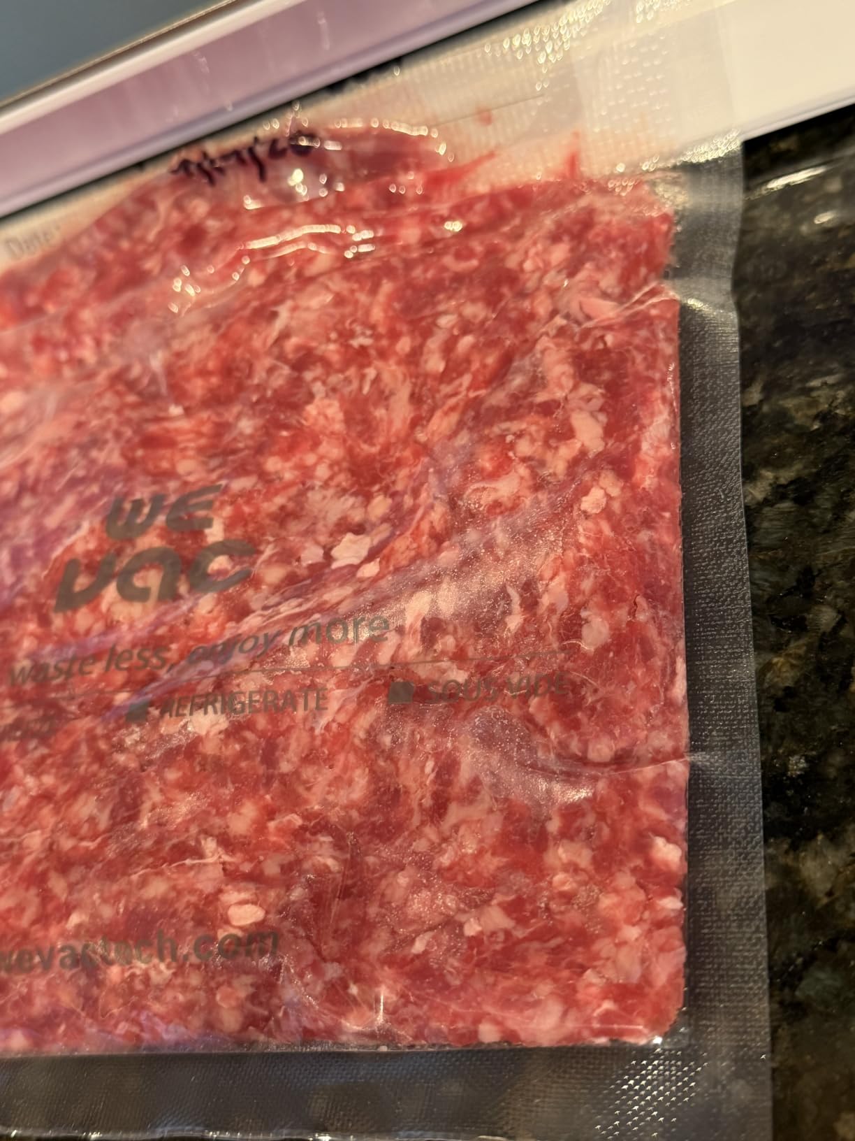 FoodSaver Compact Vacuum Sealer Machine with Airtight Bags and Roll - Ideal for Sous Vide and Airtight Food Storage, White customer photo 2