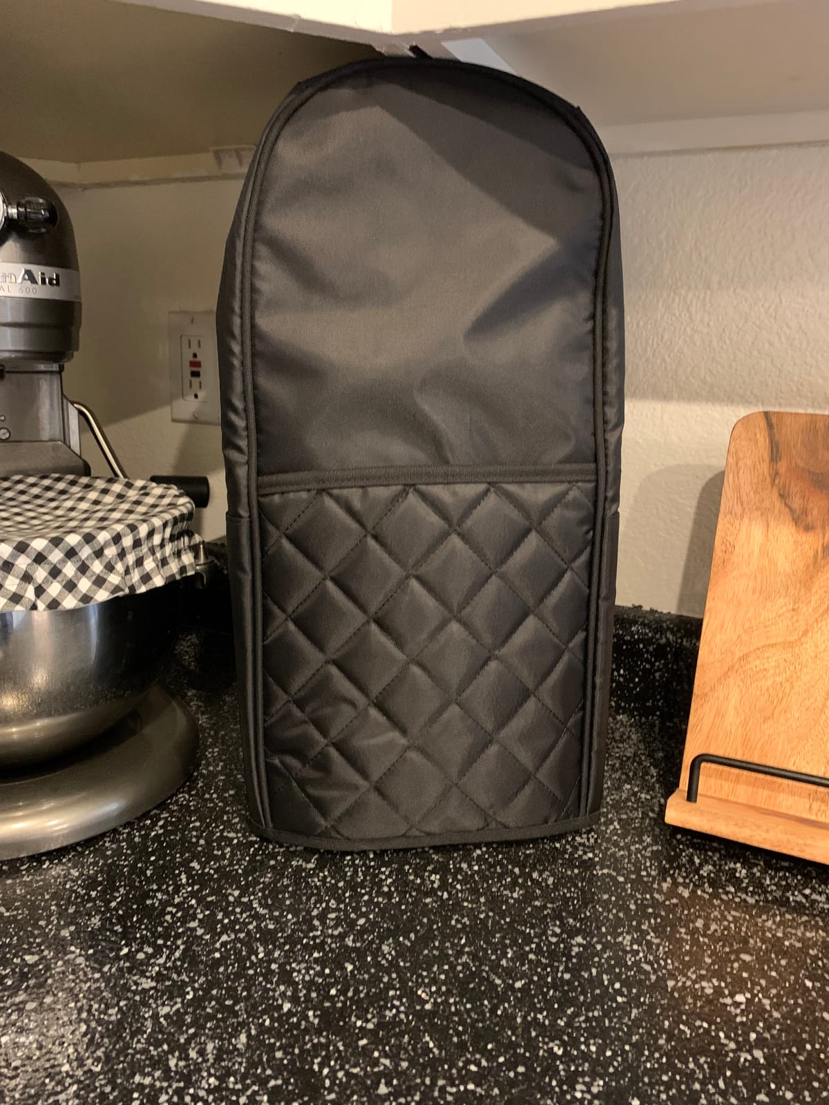 LUXJA Blender Cover Compatible with Vitamix 64 oz Low-Profile Blender, Gray customer photo 1
