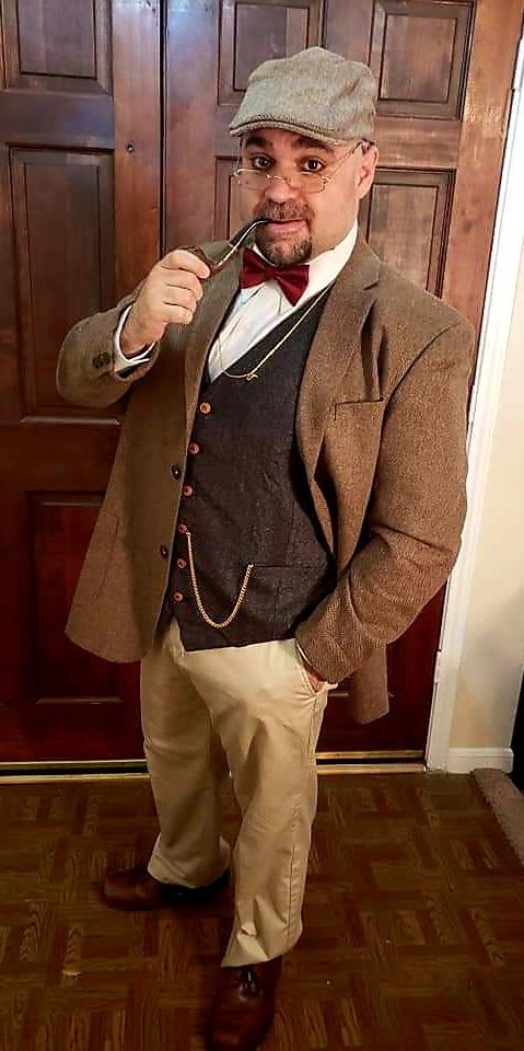 PJ PAUL JONES Men's Herringbone Tweed Blazer British Wool Blend Sport Coat Jacket customer photo 1