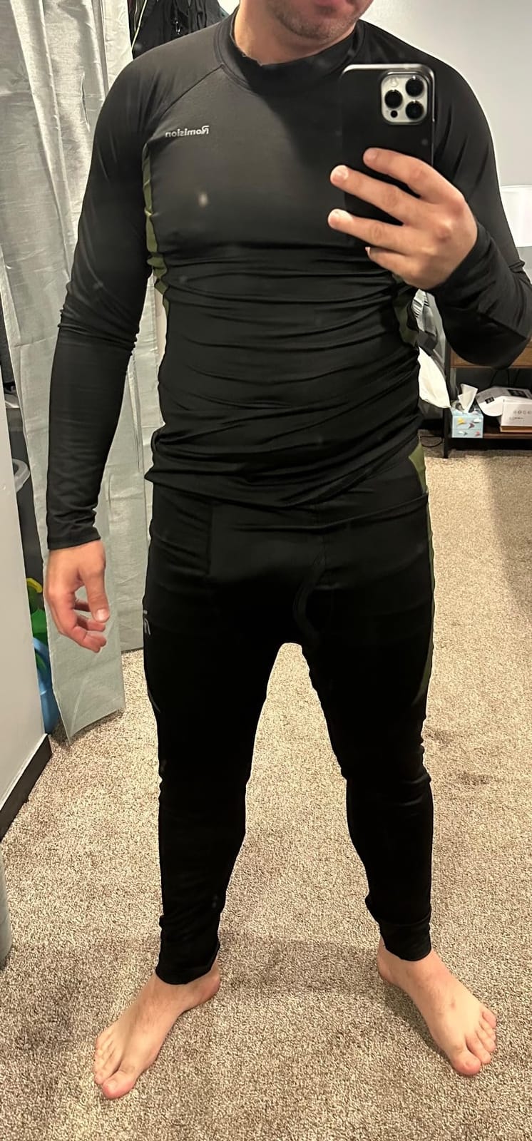 romision Thermal Underwear for Men Long Johns Set Hunting Gear Base Layer customer photo 2